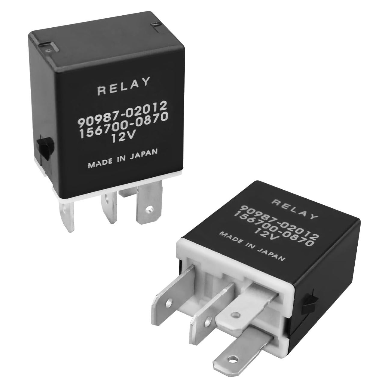 Relés de Bomba de Combustible Toyota Lexus 12VDC 4 Pines - 2 Pcs