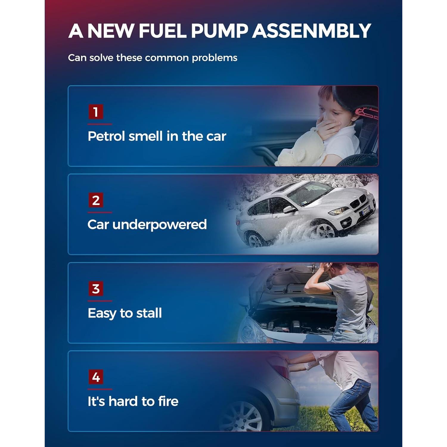 KAX Bomba de Combustible Eléctrica para Camry 2008-2011