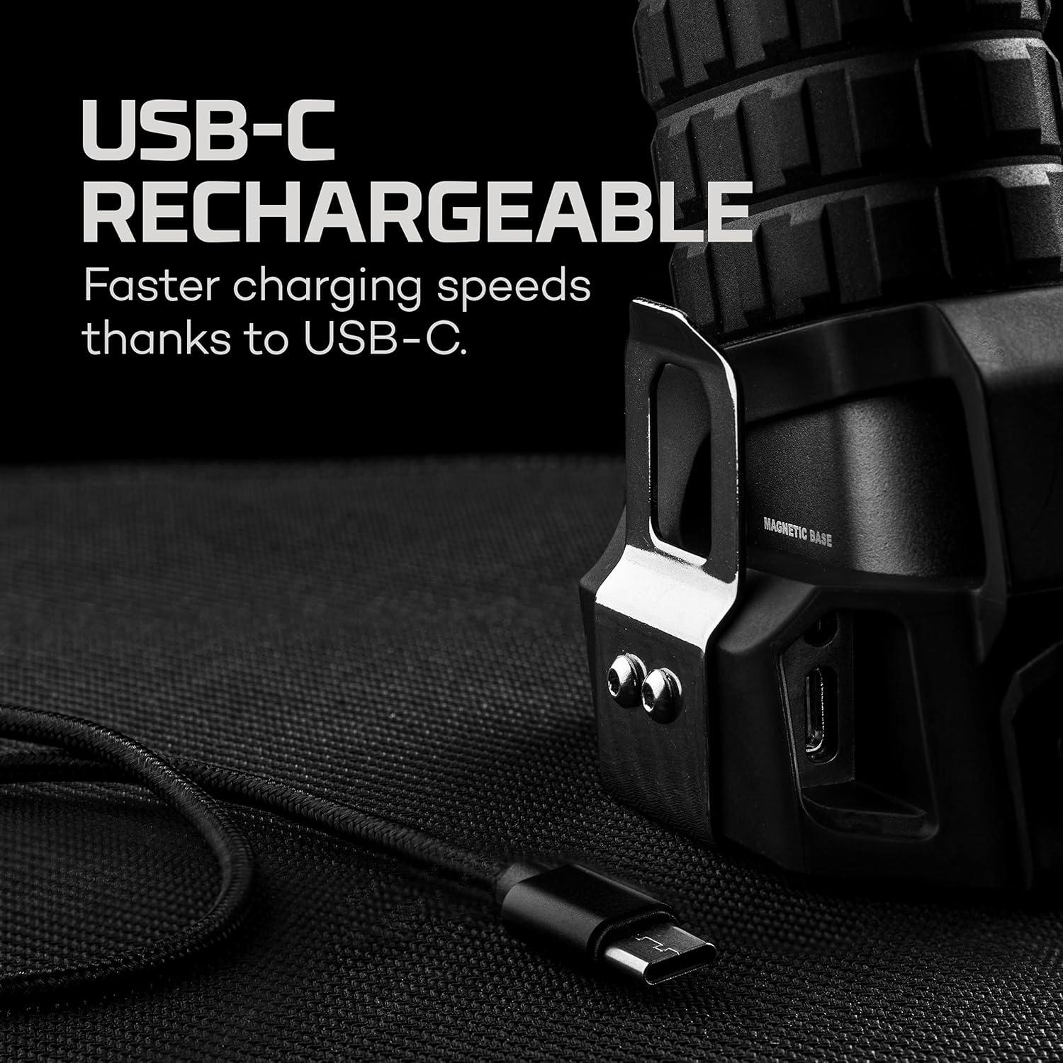 Linterna LED NEBO SL50 Recargable 500 Lúmenes IP67