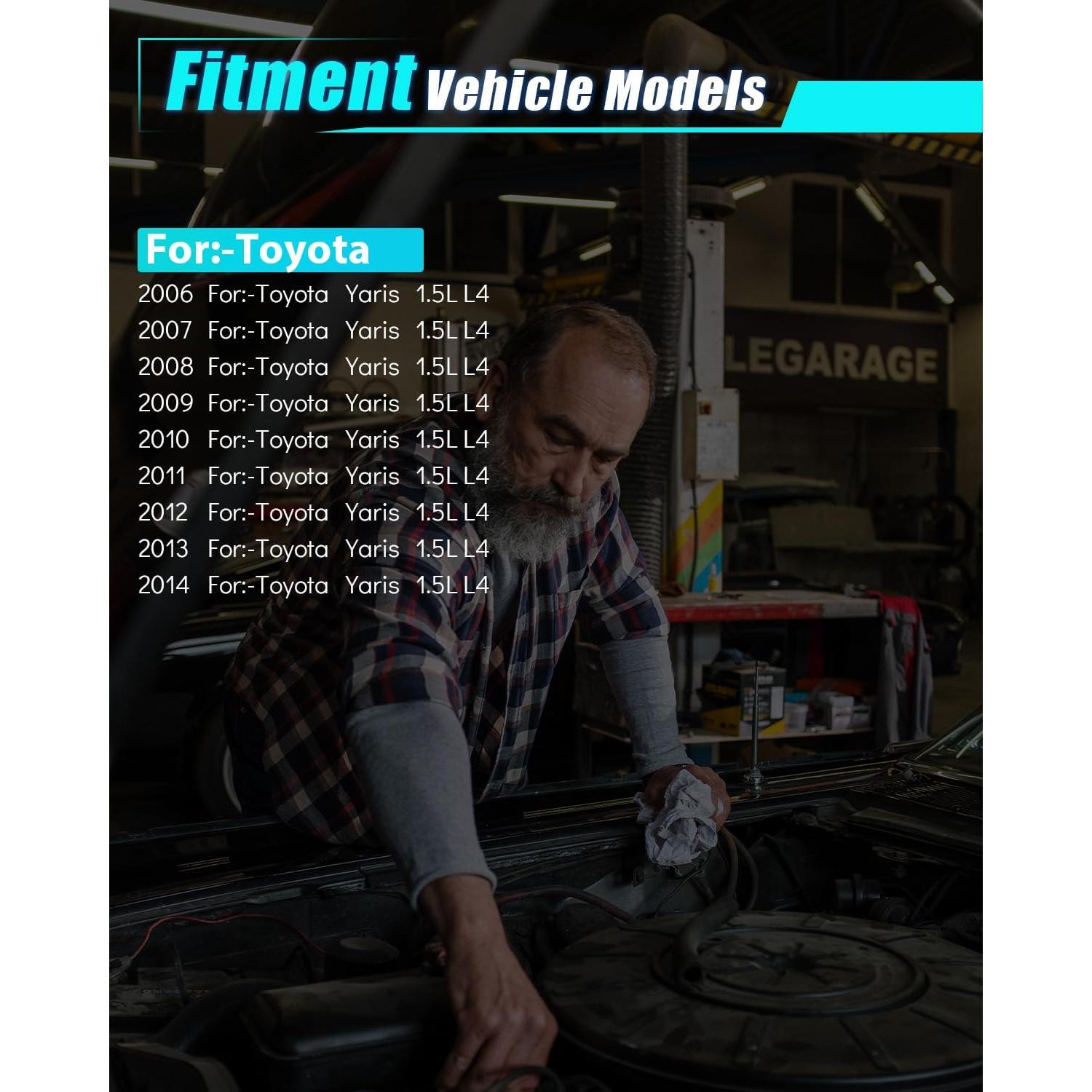 Inyectores de Combustible AUPEFT 23250-21040 para Toyota Yaris 1.5L