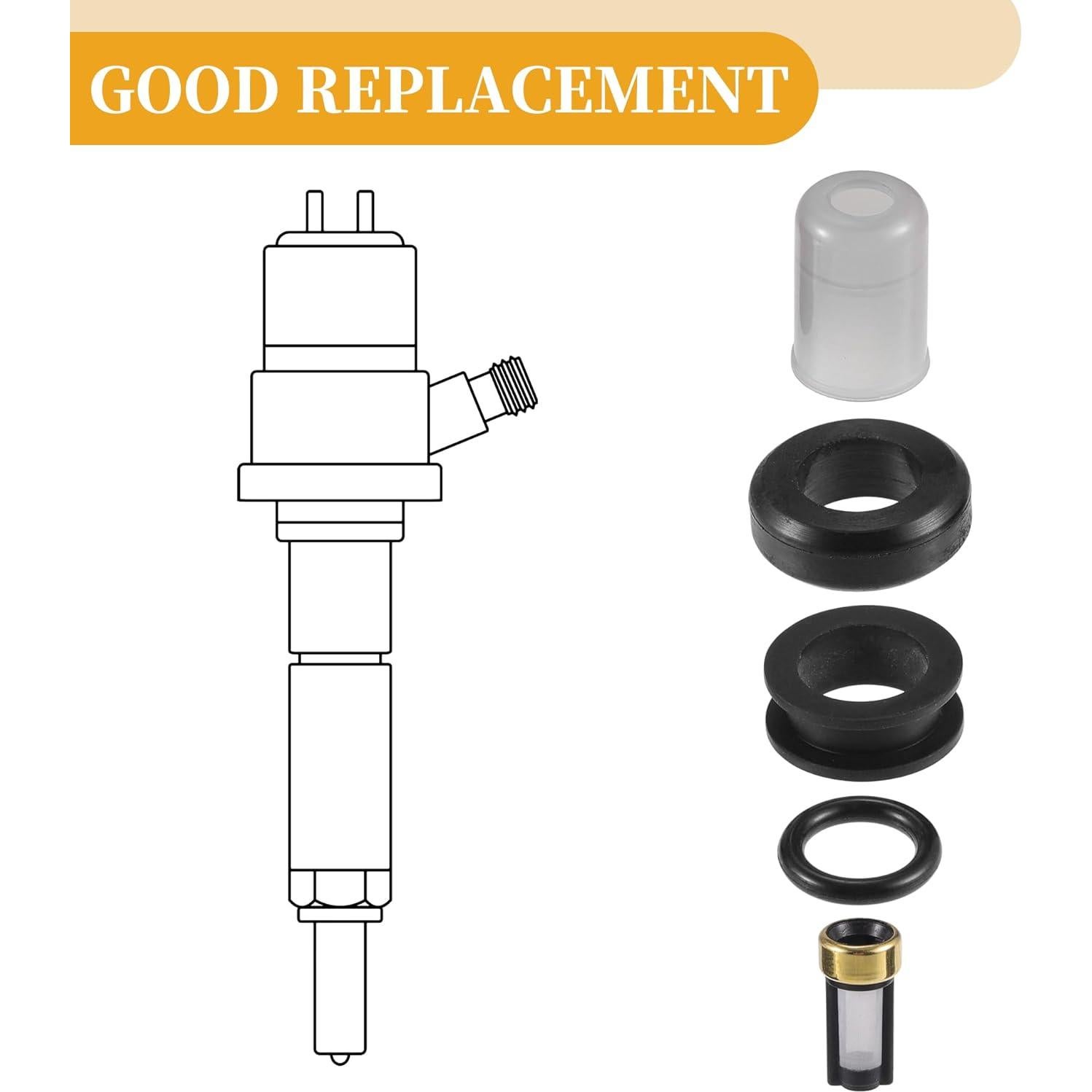Kit de Junta de Sello Inyector Combustible Partuto Toyota 3VZE