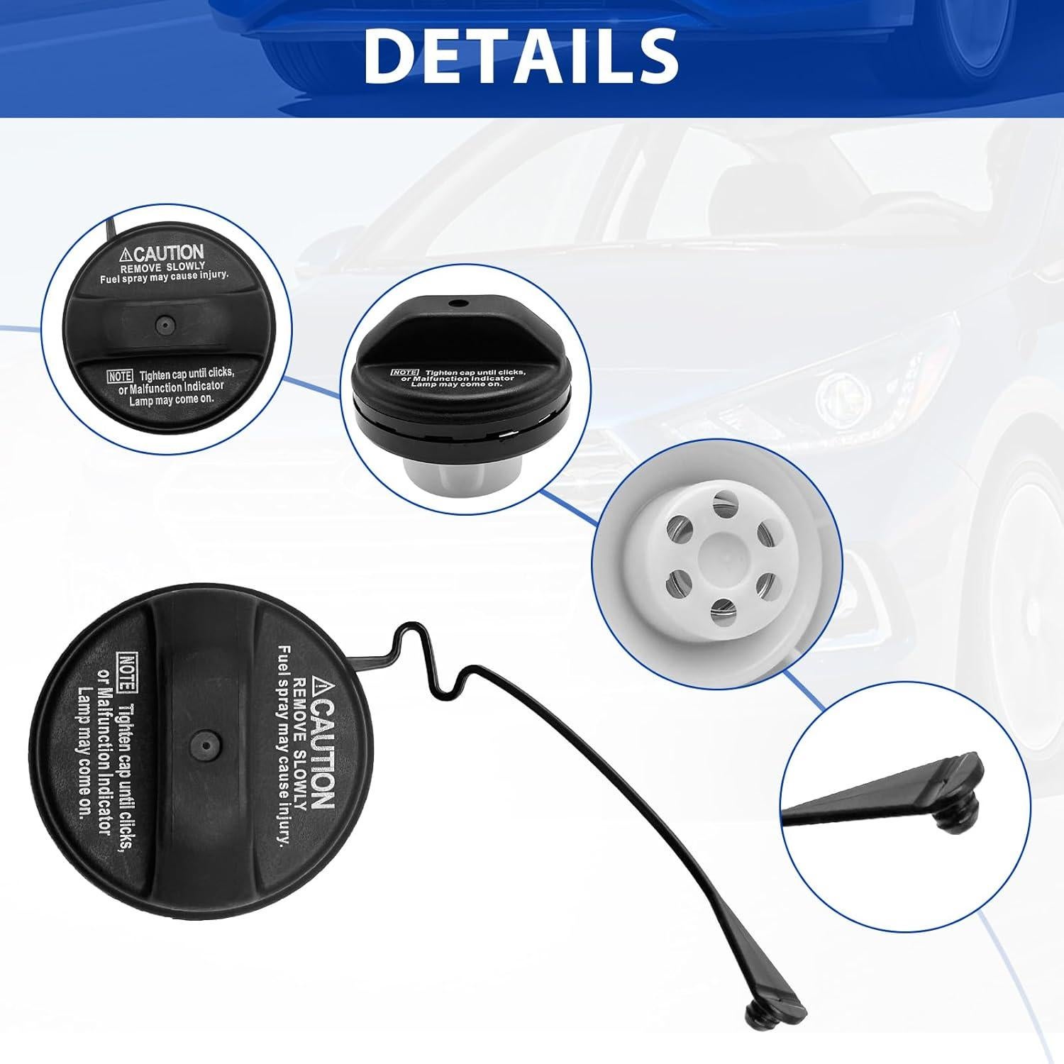 Tapa de Tanque de Combustible Hsbhlsnx Compatible Toyota/Lexus
