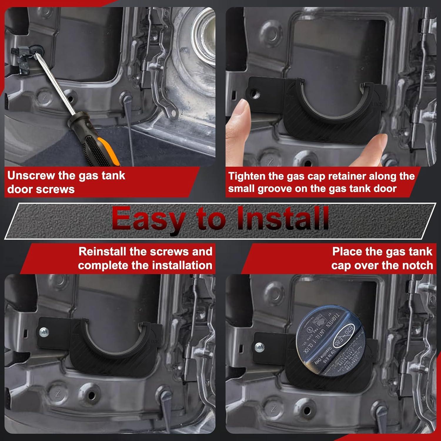 Soporte de Tapa de Combustible BFXM para Toyota Tacoma 2016-2023