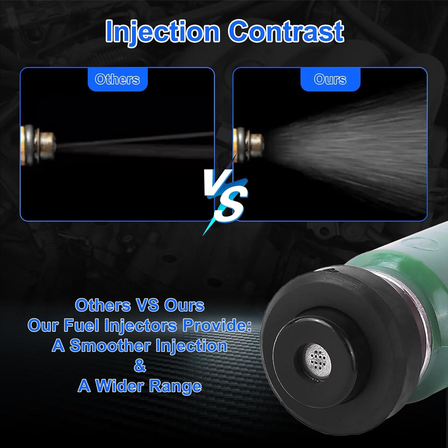 Inyectores de combustible BLPextrm para Toyota y Chevy 4PCS