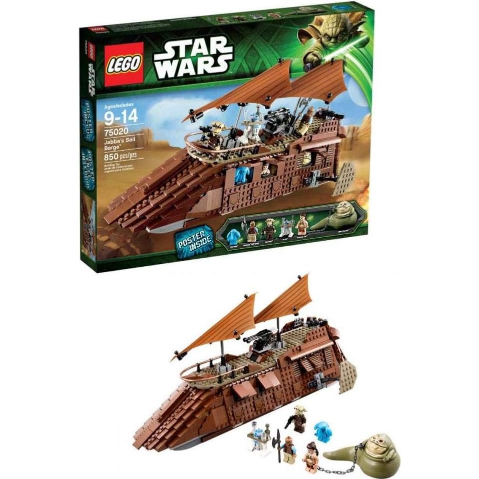 LEGO Star Wars Barge de Vela de Jabba 75020 - 850 Piezas
