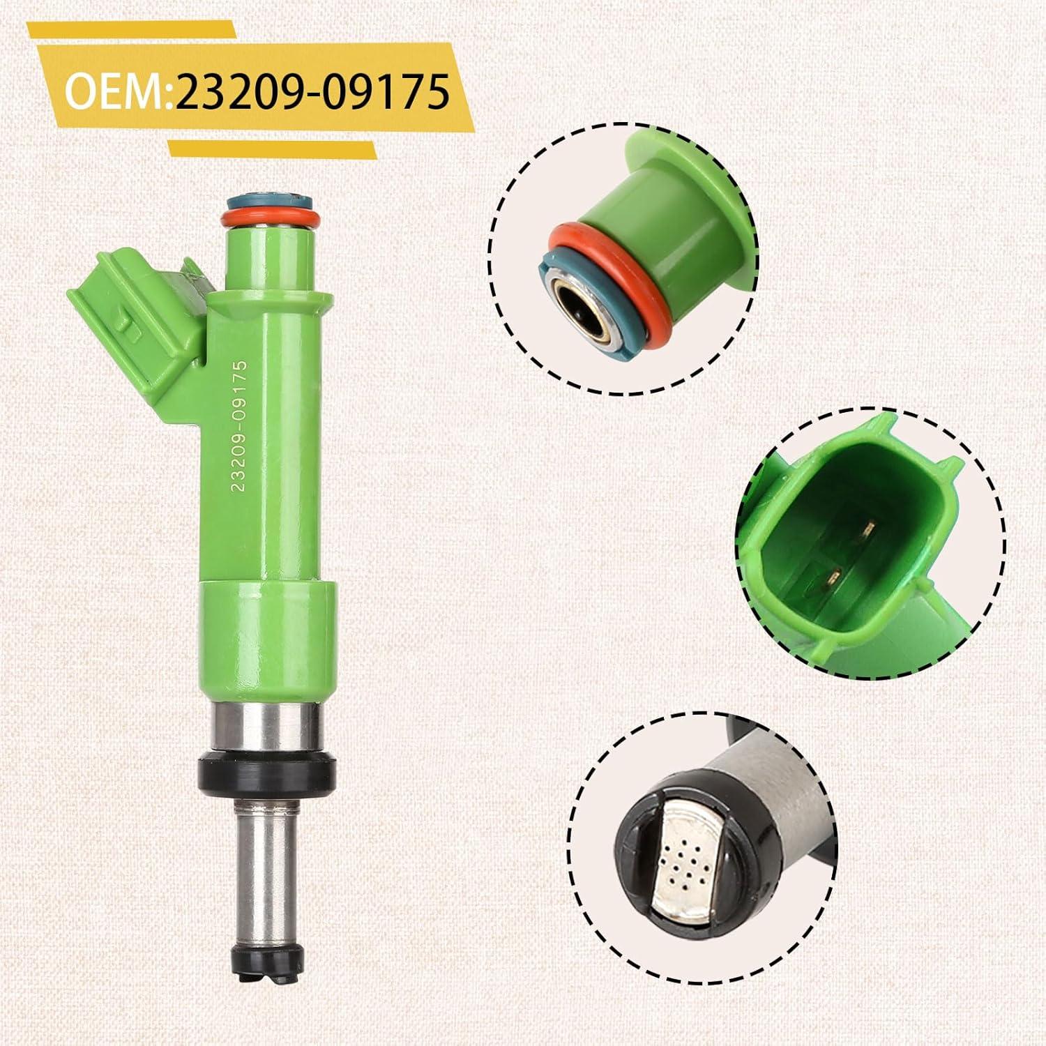 Inyectores de Combustible Pjvmvo 2AR-FE 2.5L Juego de 4