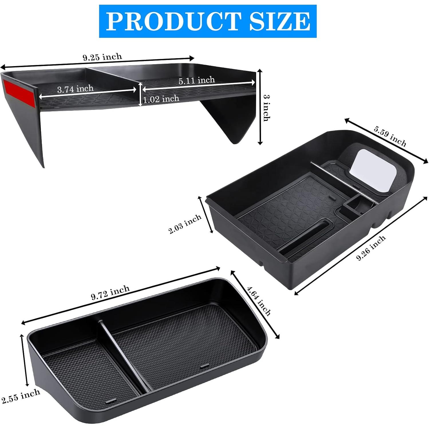 Organizador de Consola Central DIAMOOKY para Toyota RAV4 2019-2025