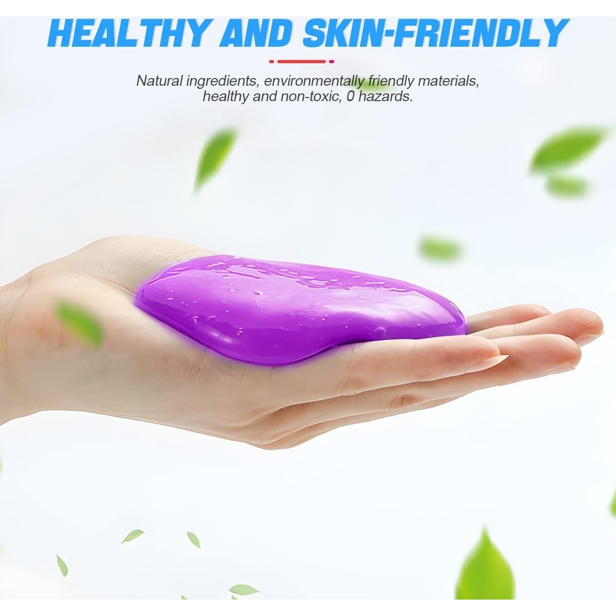 Gel de limpieza Moly Magnolia para coche 181g Púrpura