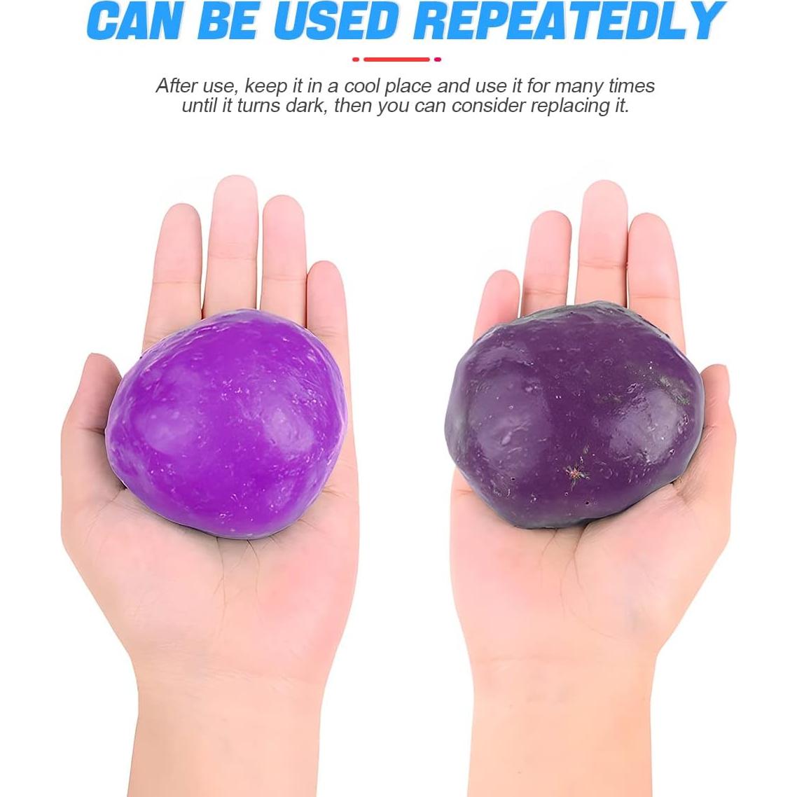 Gel de limpieza Moly Magnolia para coche 181g Púrpura