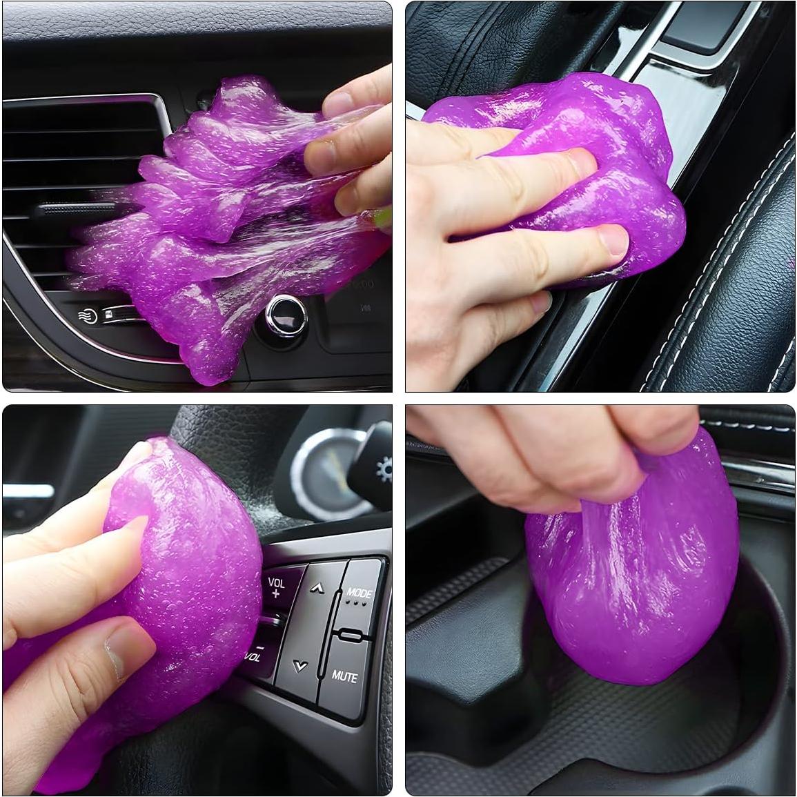 Gel de limpieza Moly Magnolia para coche 181g Púrpura