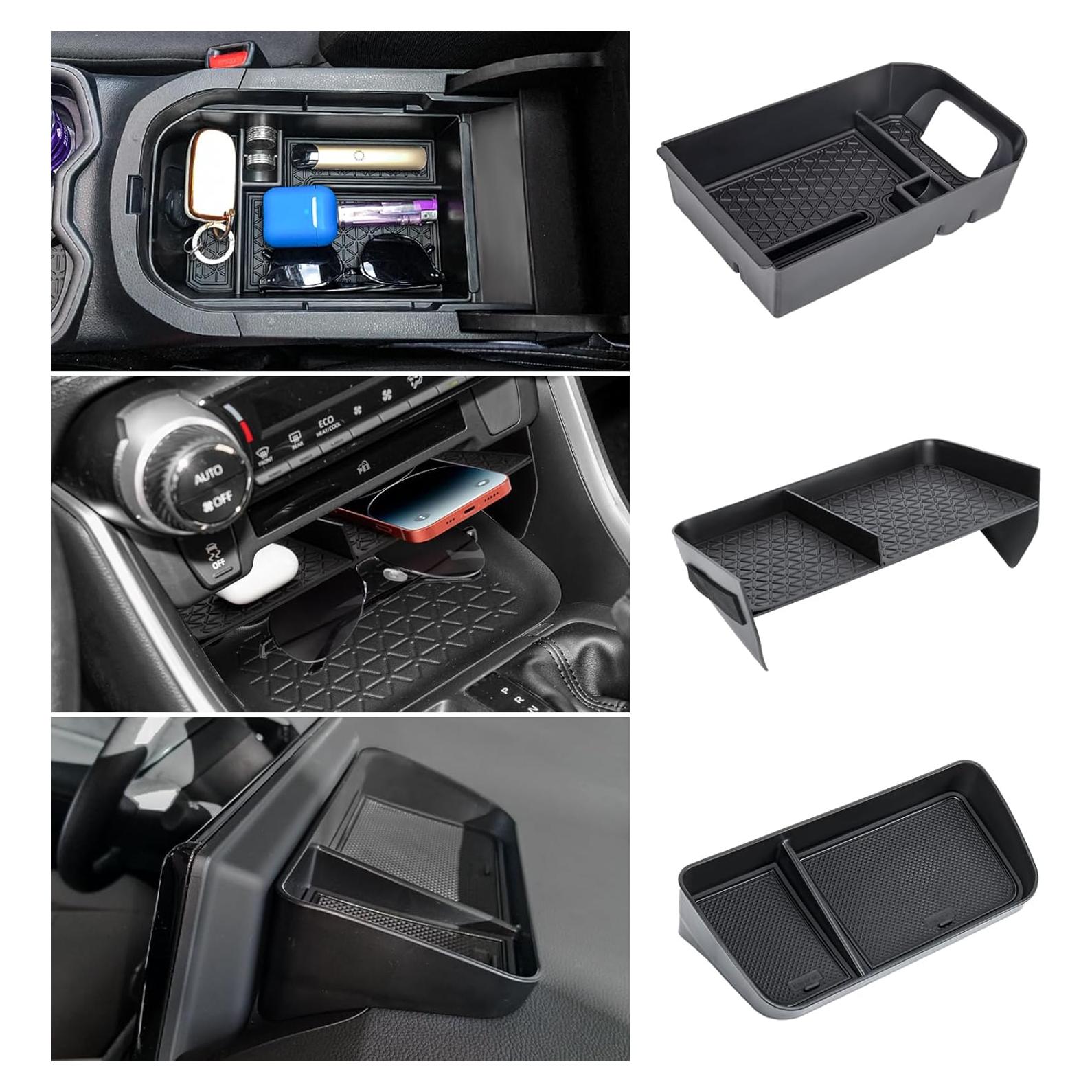 Bandeja organizadora Neepiar 3PCS para Toyota RAV4 2019-2025