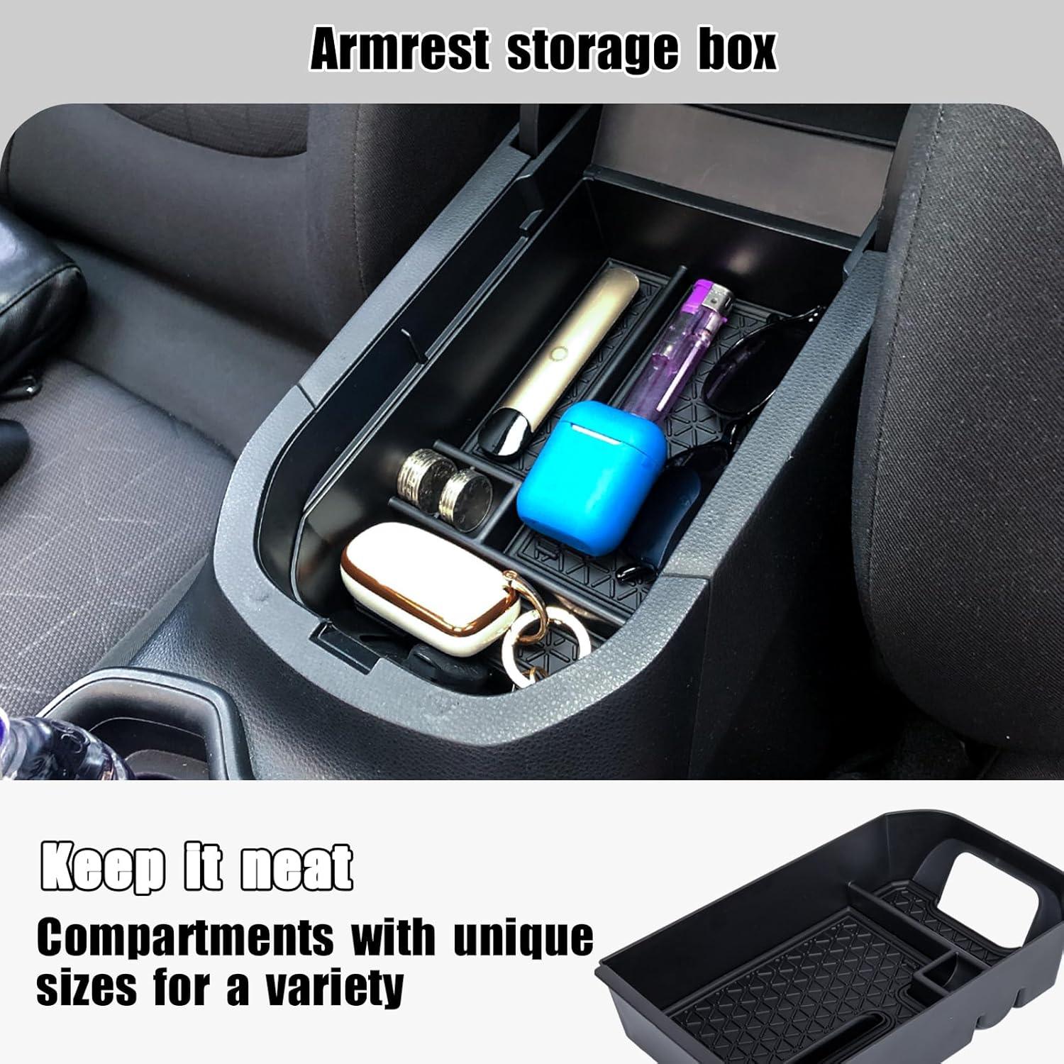 Bandeja organizadora Neepiar 3PCS para Toyota RAV4 2019-2025