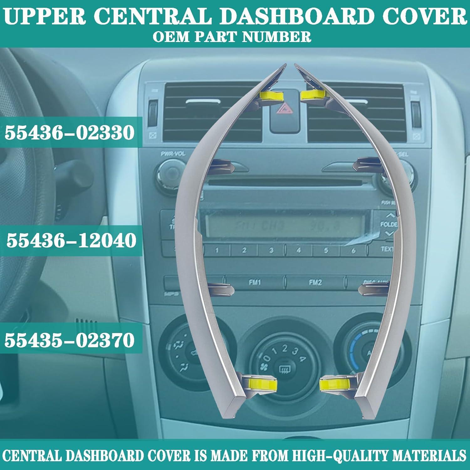 Tira Cubierta Tablero Central Toyota Corolla 2009-2013 YzusGomumu