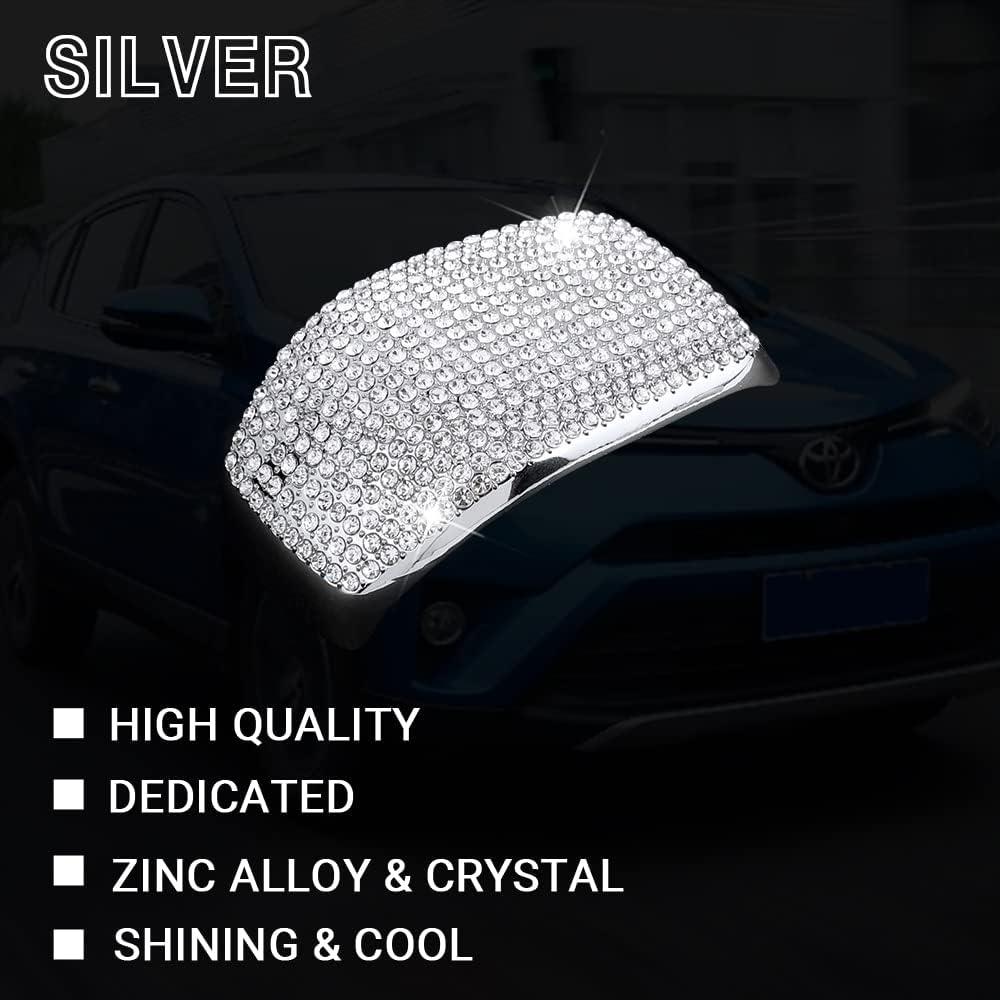 Cubierta de Pomo de Cambio 1797 Plateada para Toyota RAV4 Highlander Venza