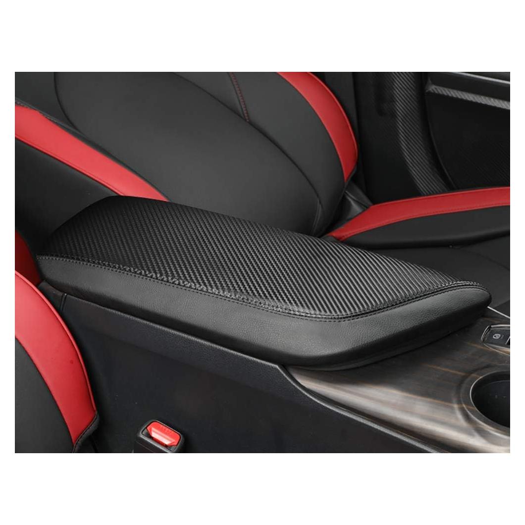 Cubierta reposabrazos Toyota Camry 2018-2024 INTGET fibra carbono