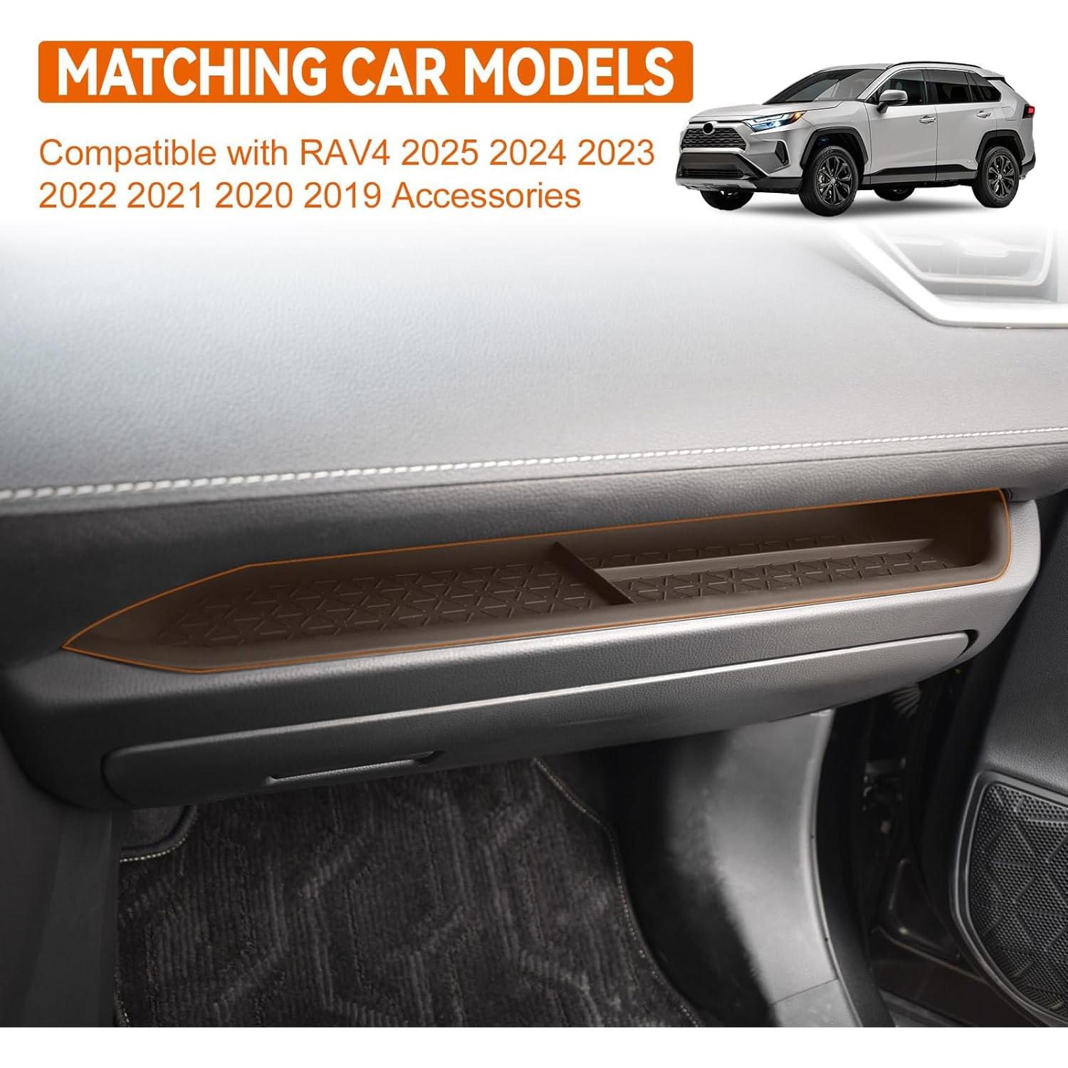 Organizador de Guantera TACOBRO para Toyota RAV4 2019-2025