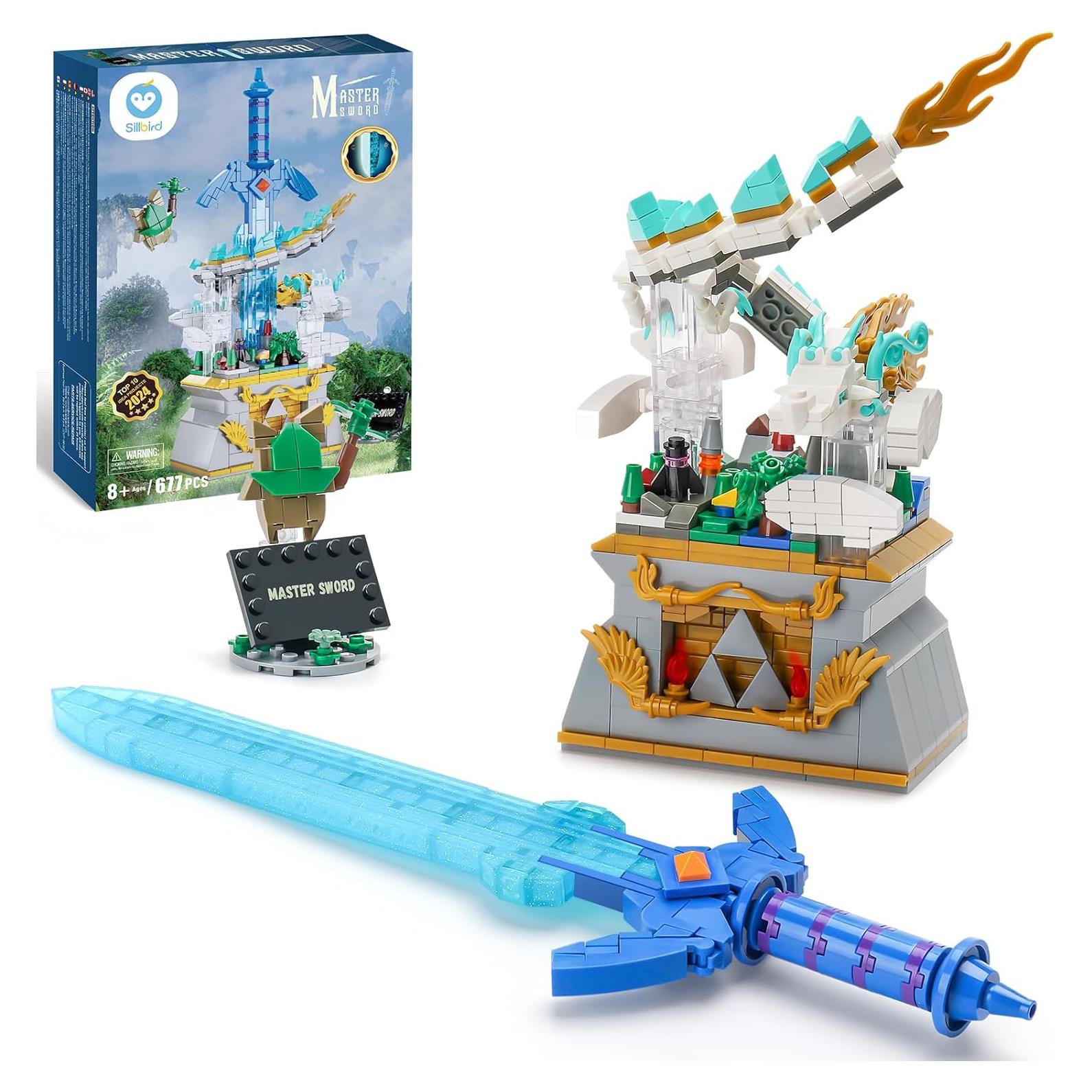 Sillbird Set Espada Maestra Brillante 677pcs para Niños 8+