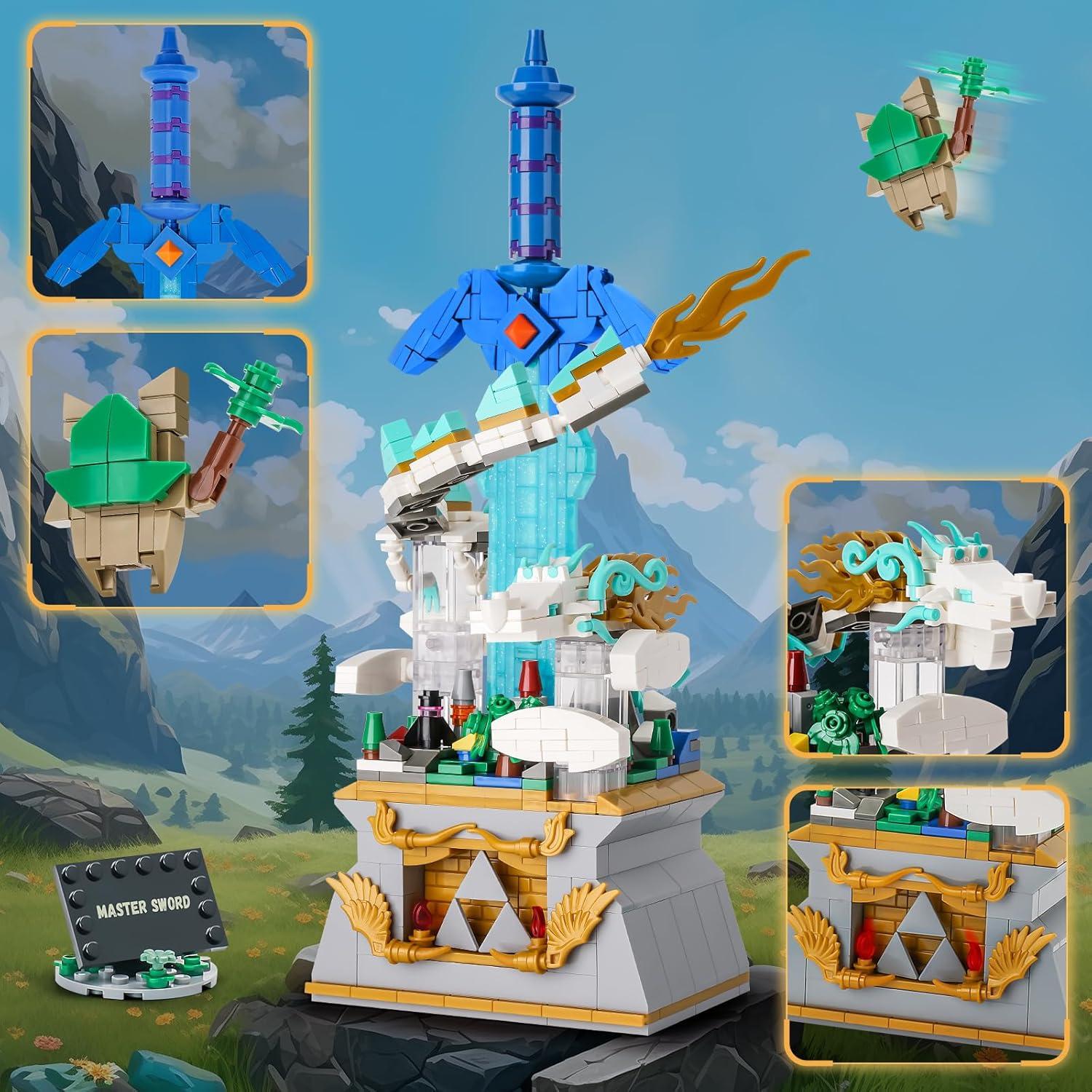 Sillbird Set Espada Maestra Brillante 677pcs para Niños 8+