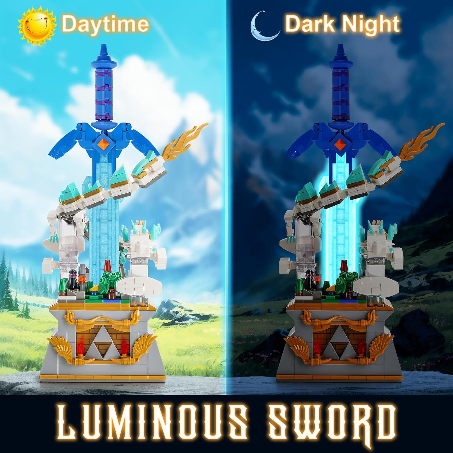 Sillbird Set Espada Maestra Brillante 677pcs para Niños 8+