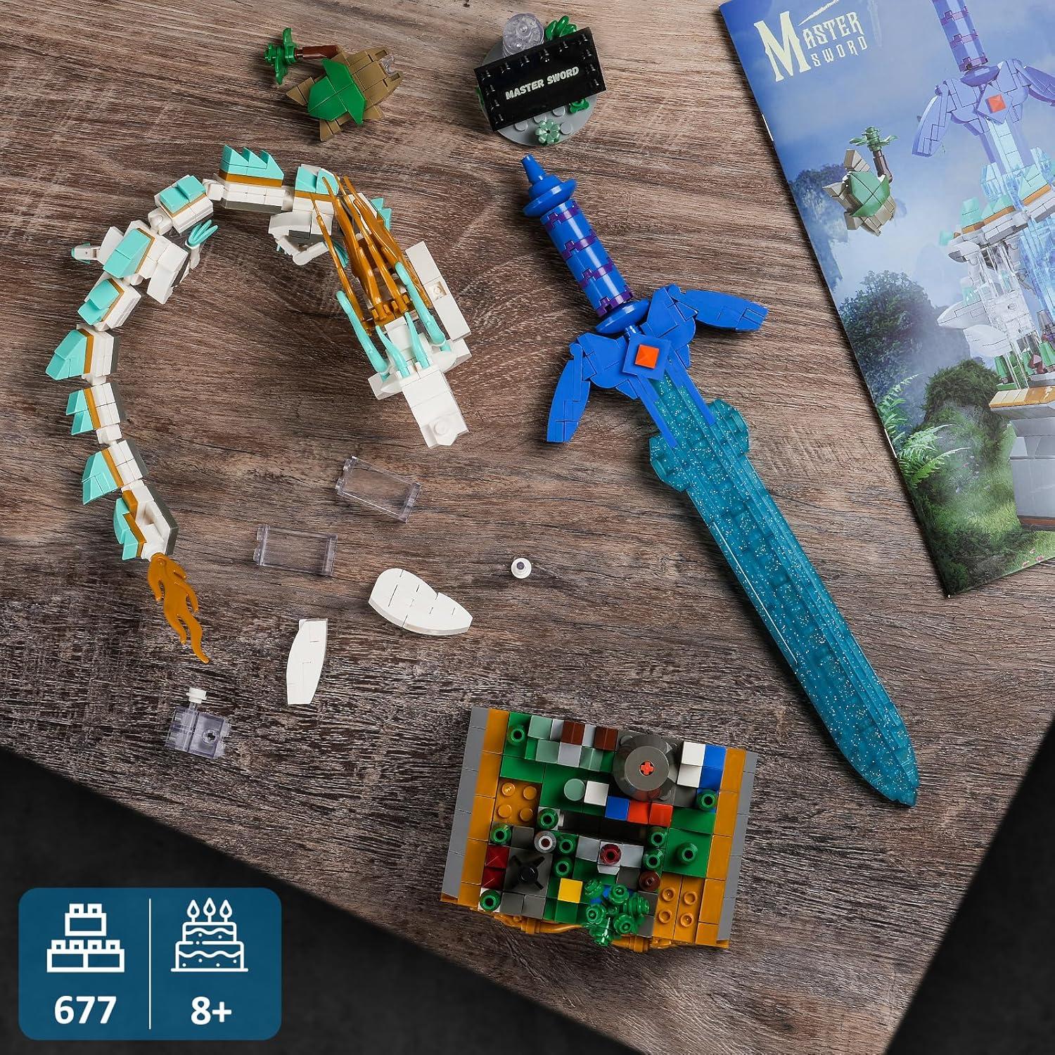 Sillbird Set Espada Maestra Brillante 677pcs para Niños 8+