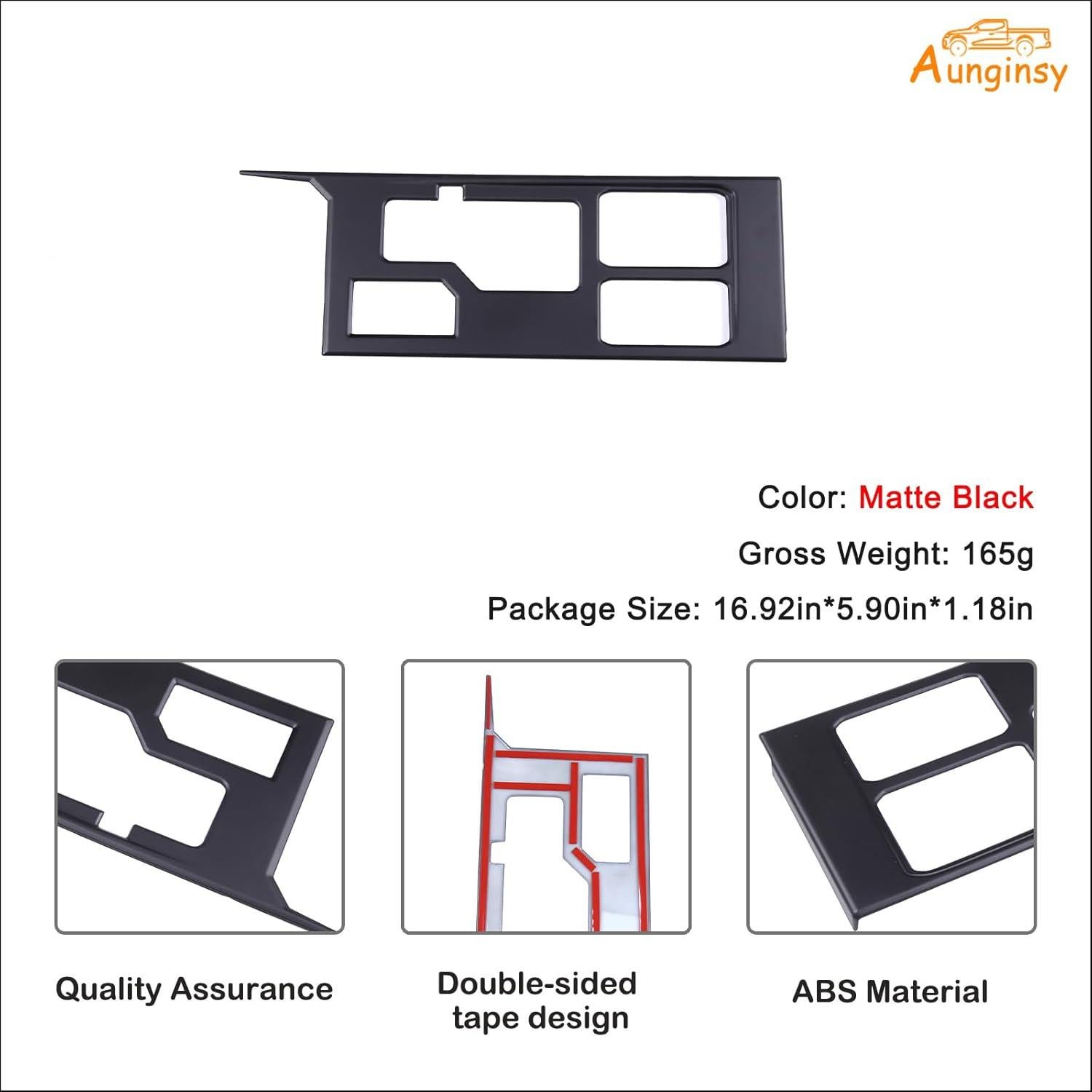 Cubierta panel cambio marcha Aunginsy Toyota Tundra/Sequoia 2022-2025