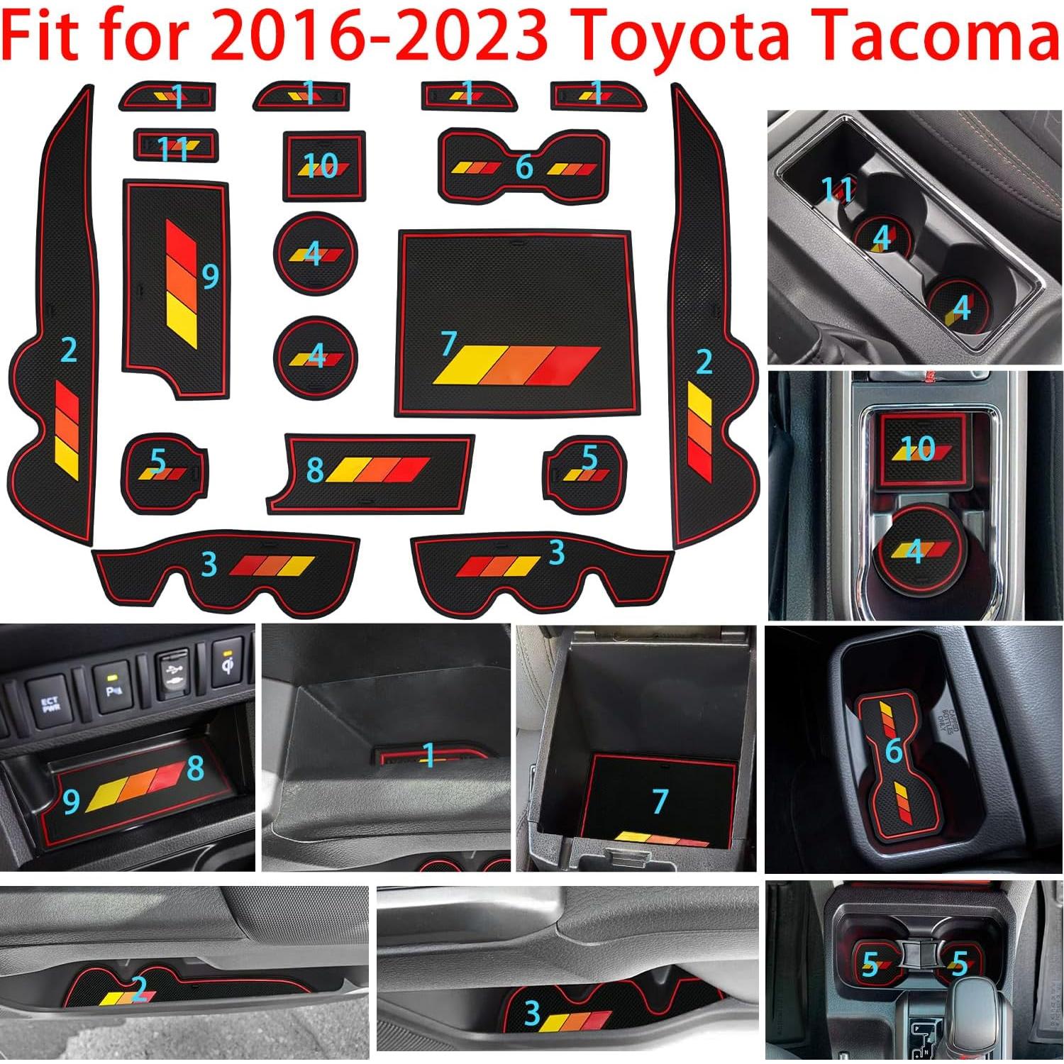 Forro de Consola Central LOCOY para Toyota Tacoma 2016-2023