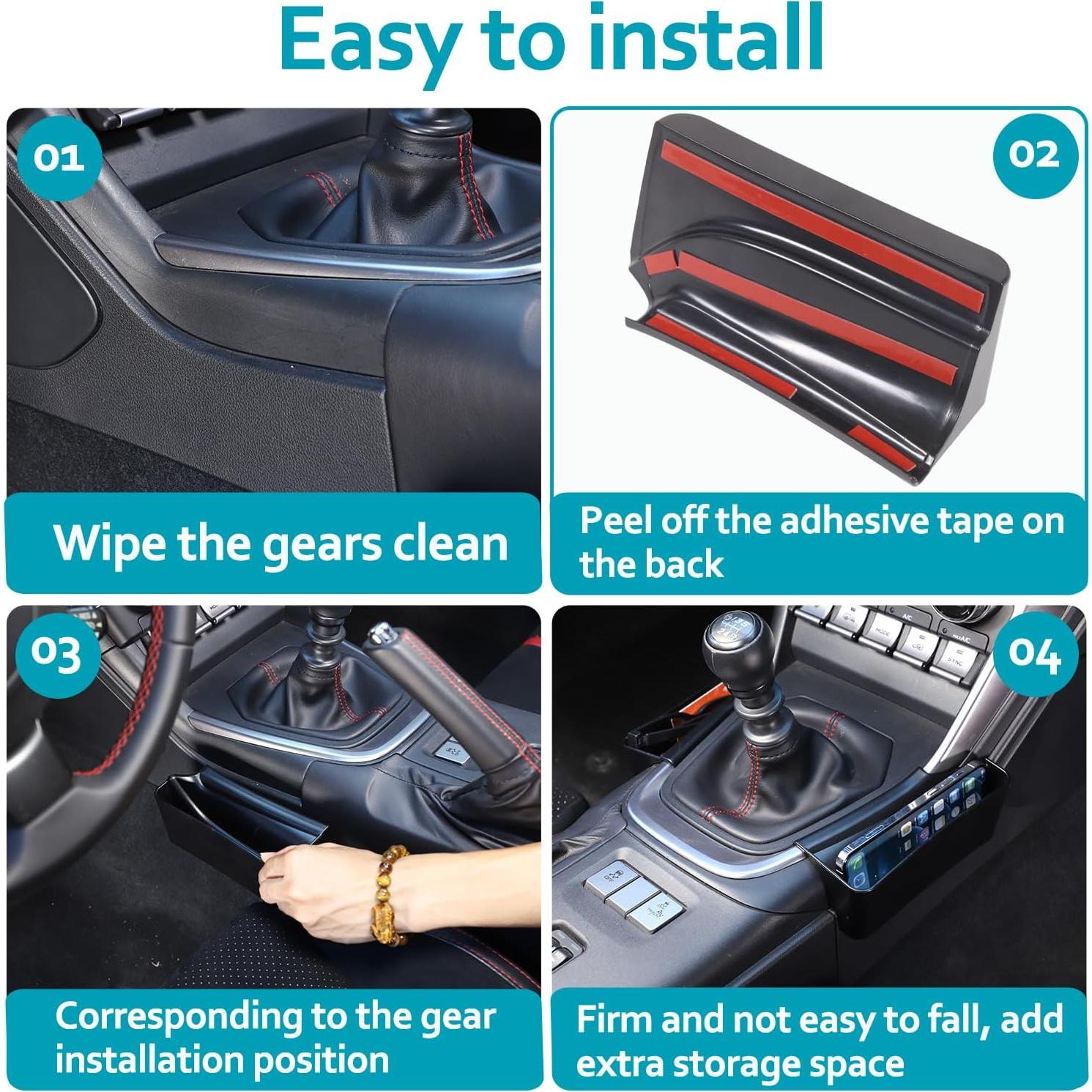 Caja de Almacenamiento CHEAYAR para Subaru BRZ y Toyota 86