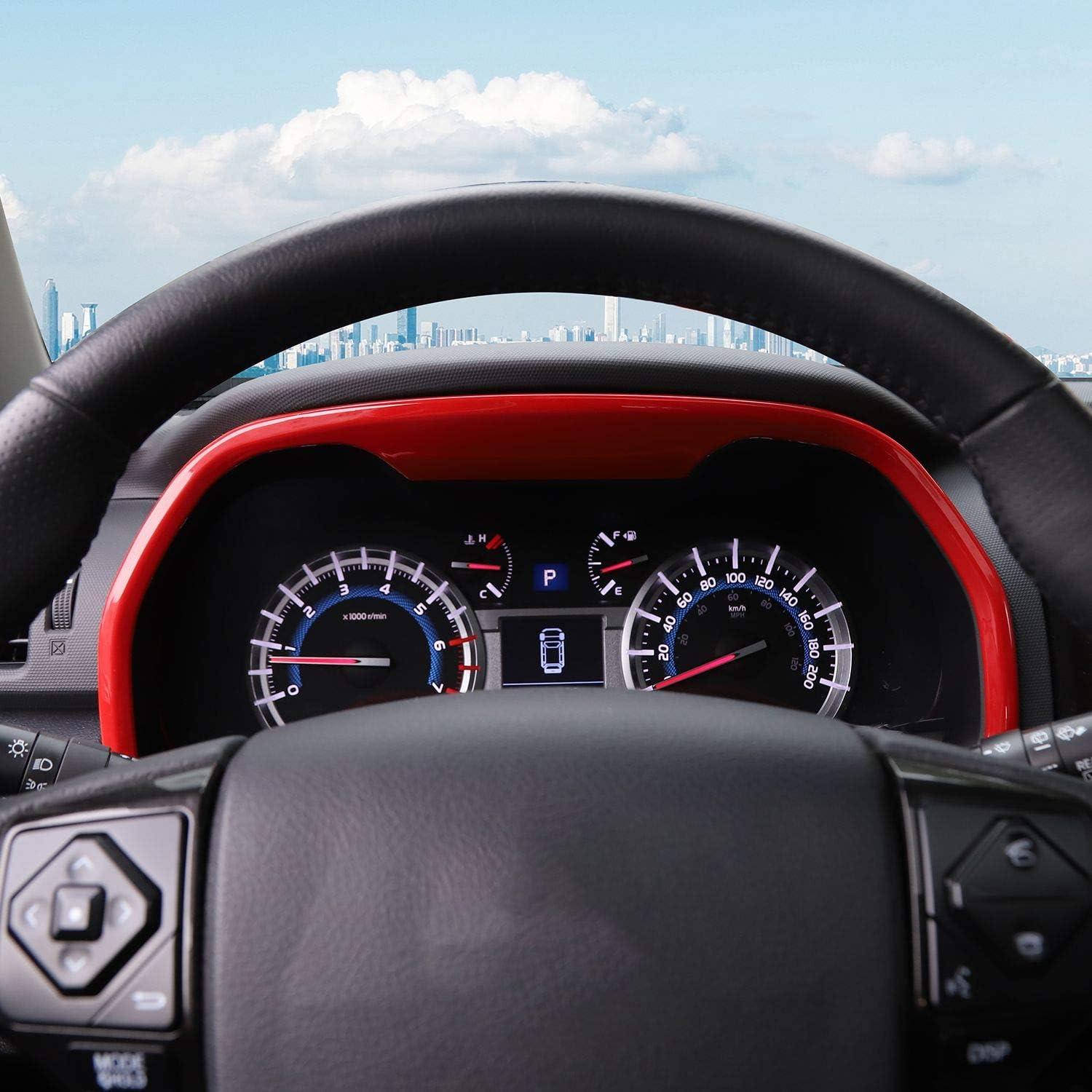 Cubierta Panel Instrumentos JeCar para Toyota 4Runner 2010-2020 Rojo