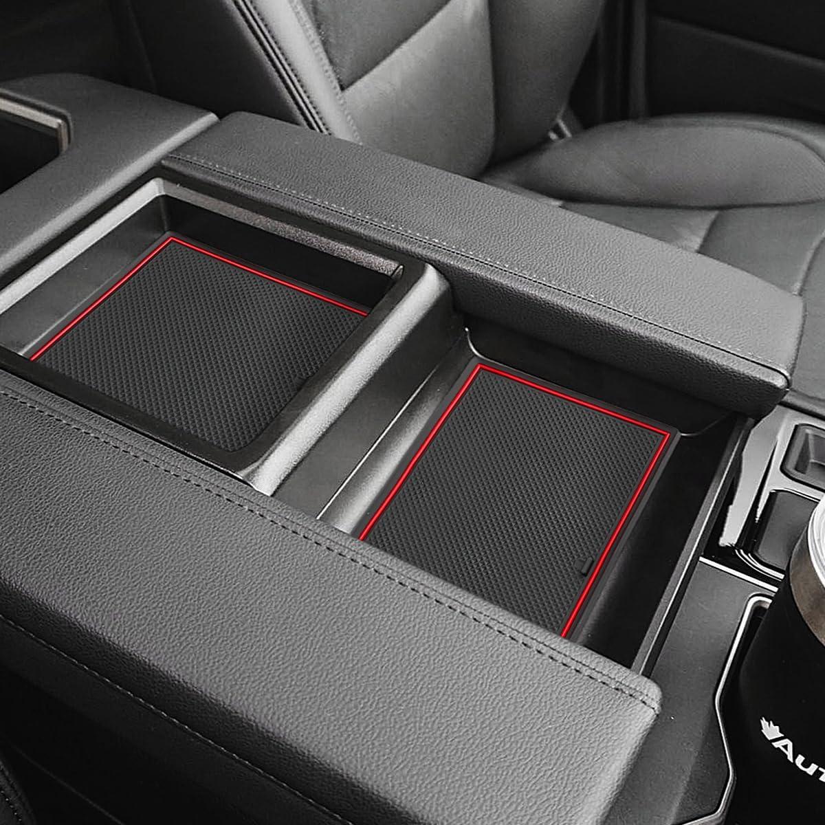 Insertos para Portavasos Auovo Rojo para Toyota Tundra 2022-2026