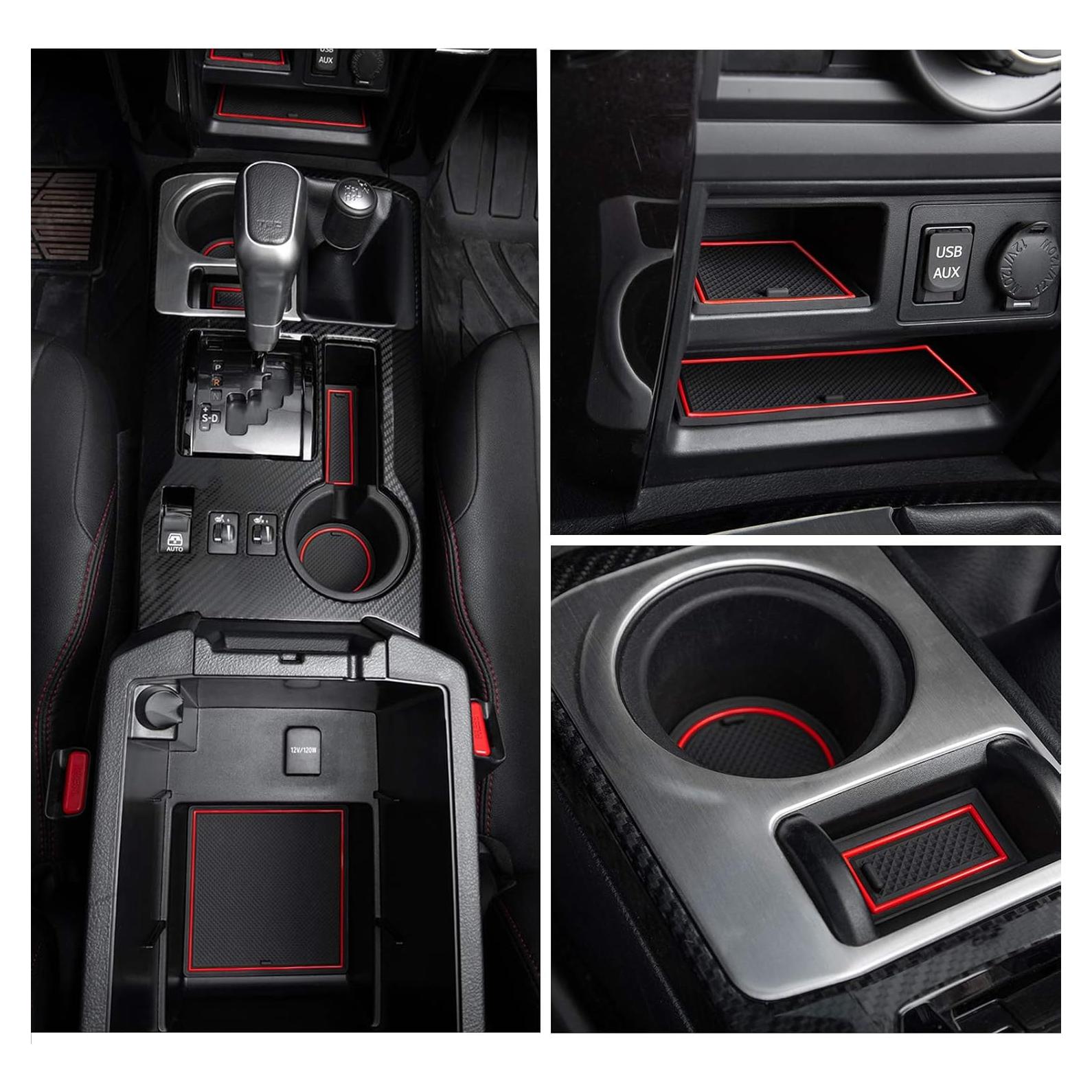 Kit Inserciones Portavasos y Consola Toyota 4Runner 2010-2024