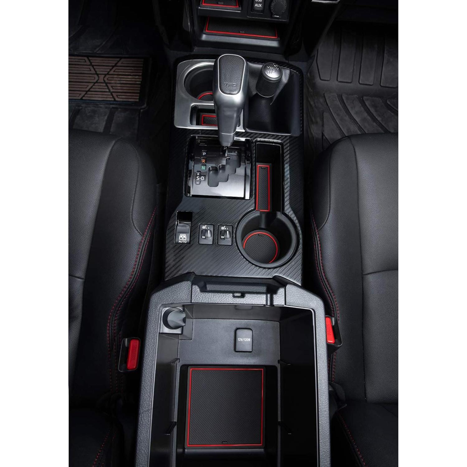 Kit Inserciones Portavasos y Consola Toyota 4Runner 2010-2024