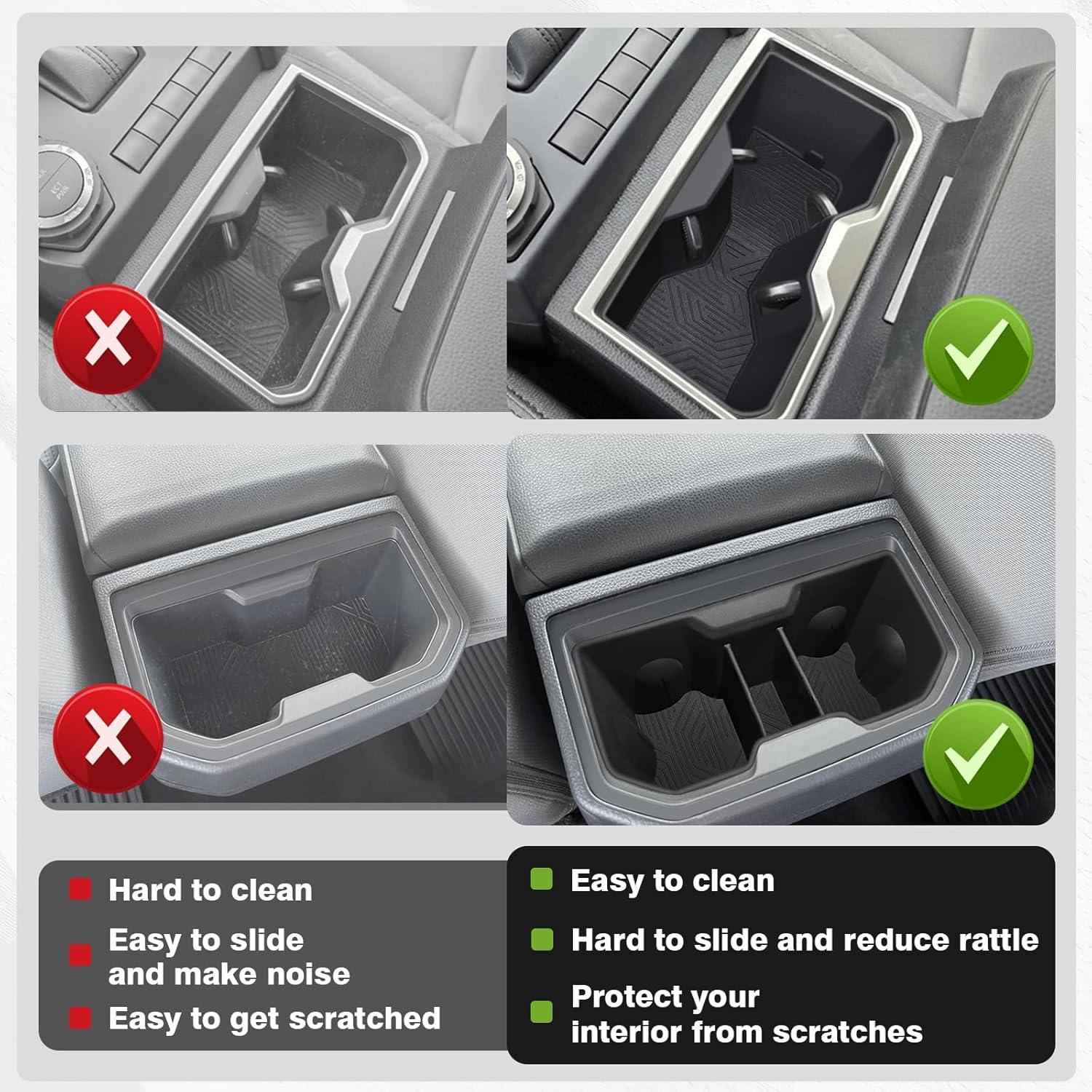 Inserciones portavasos Muslogy para Toyota Tacoma 2024-2025