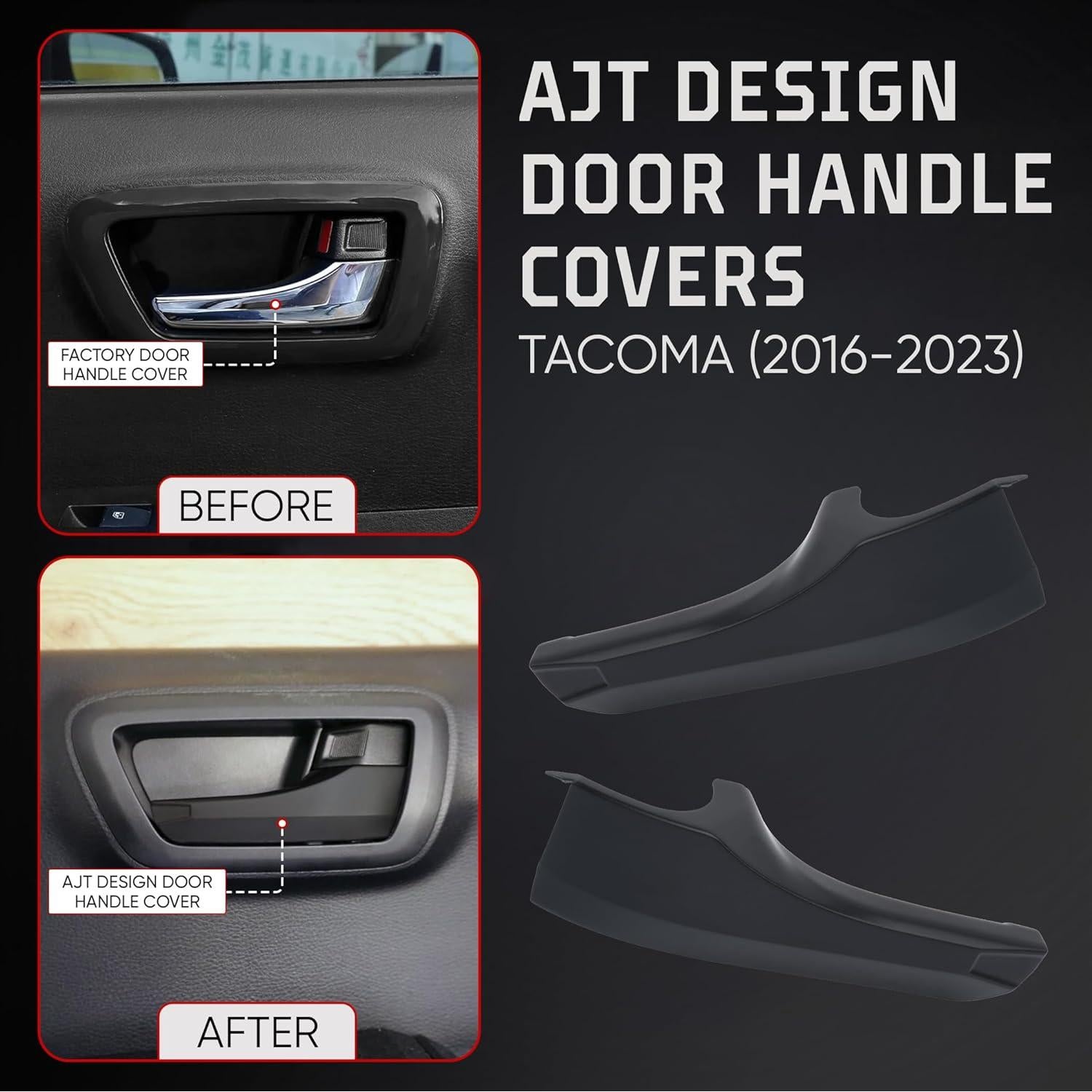 Cubiertas de Manija de Puerta Toyota Tacoma AJT DESIGN 2016-2023
