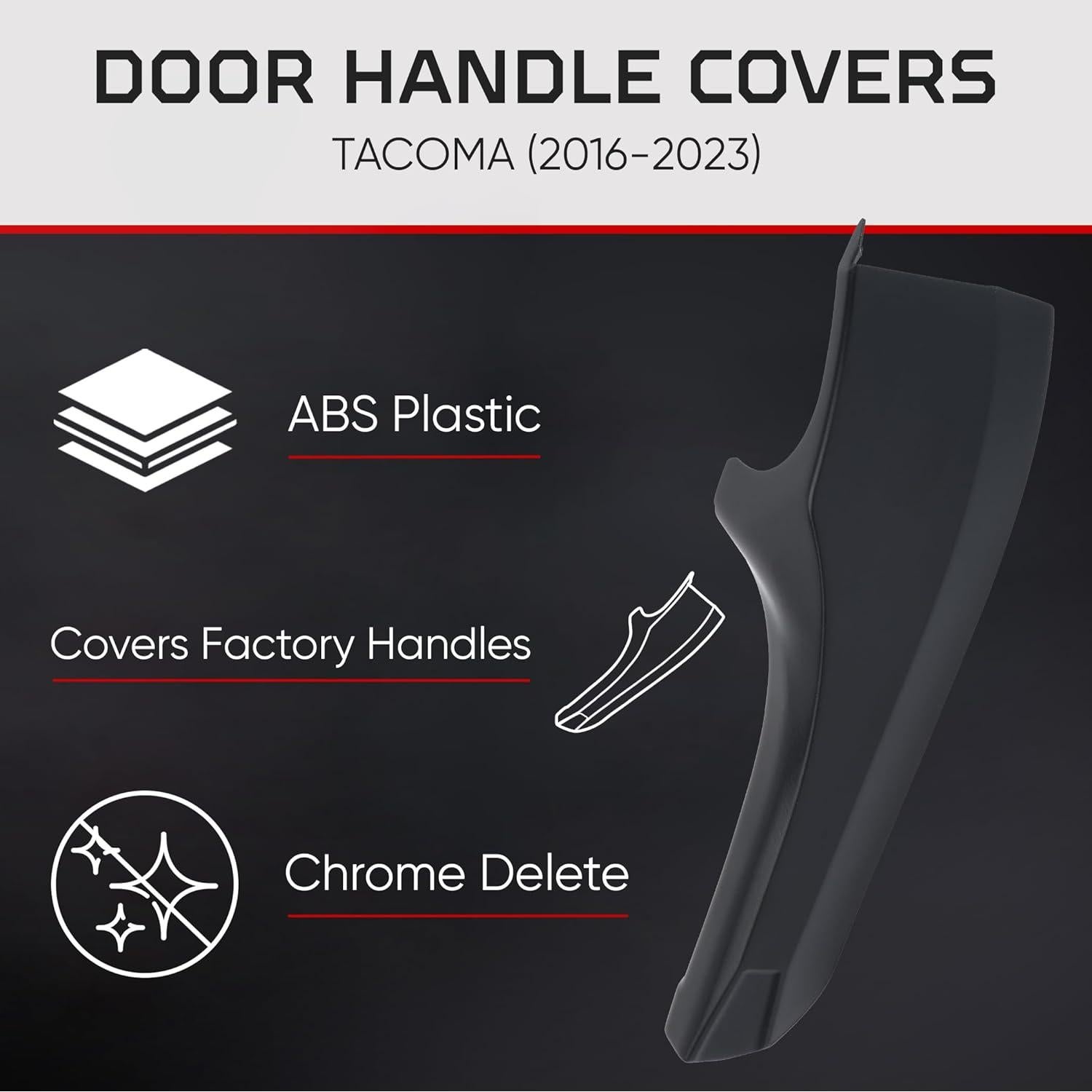 Cubiertas de Manija de Puerta Toyota Tacoma AJT DESIGN 2016-2023