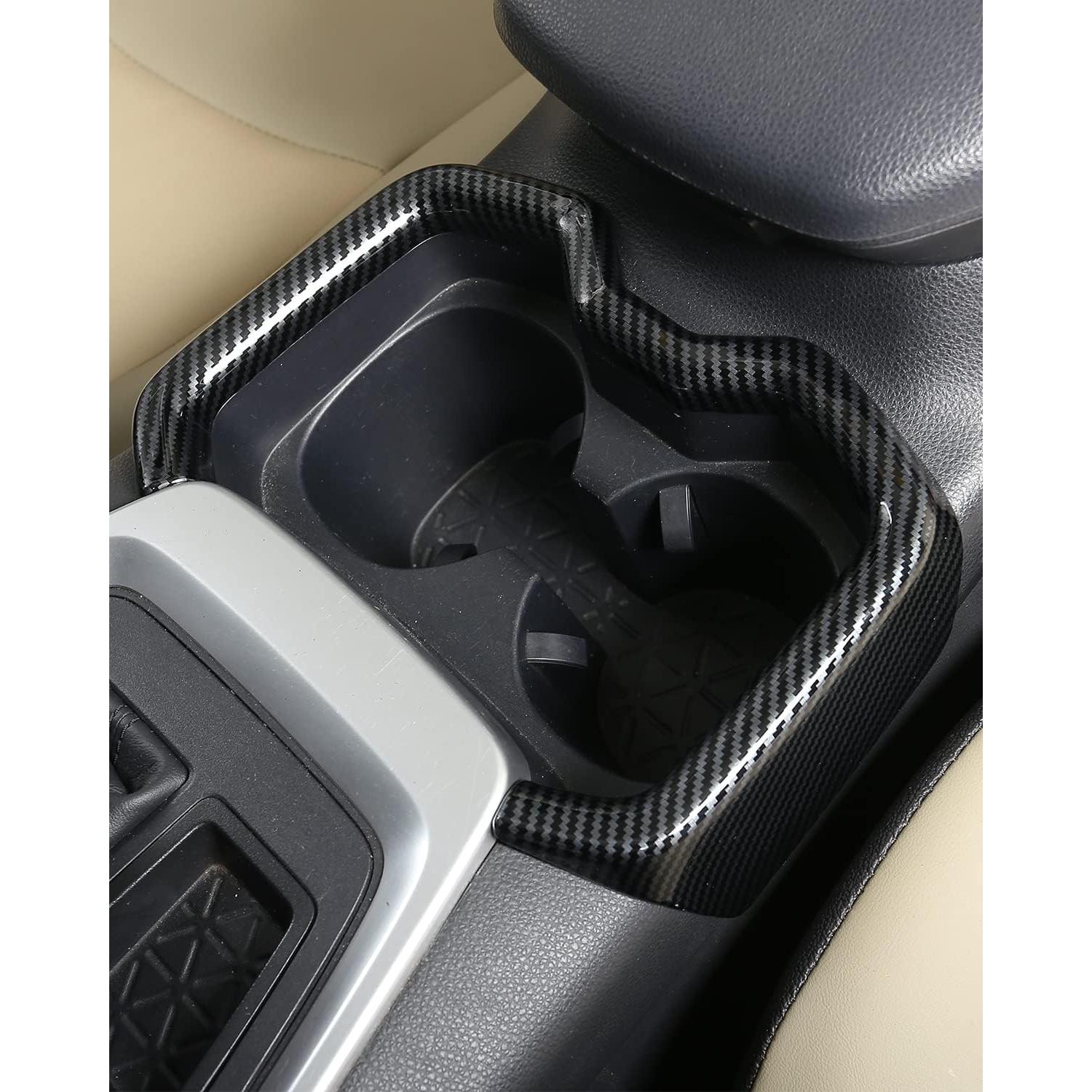 Panel Protector Cambio Marcha Toyota RAV4 2019-2025 Fibra Carbono