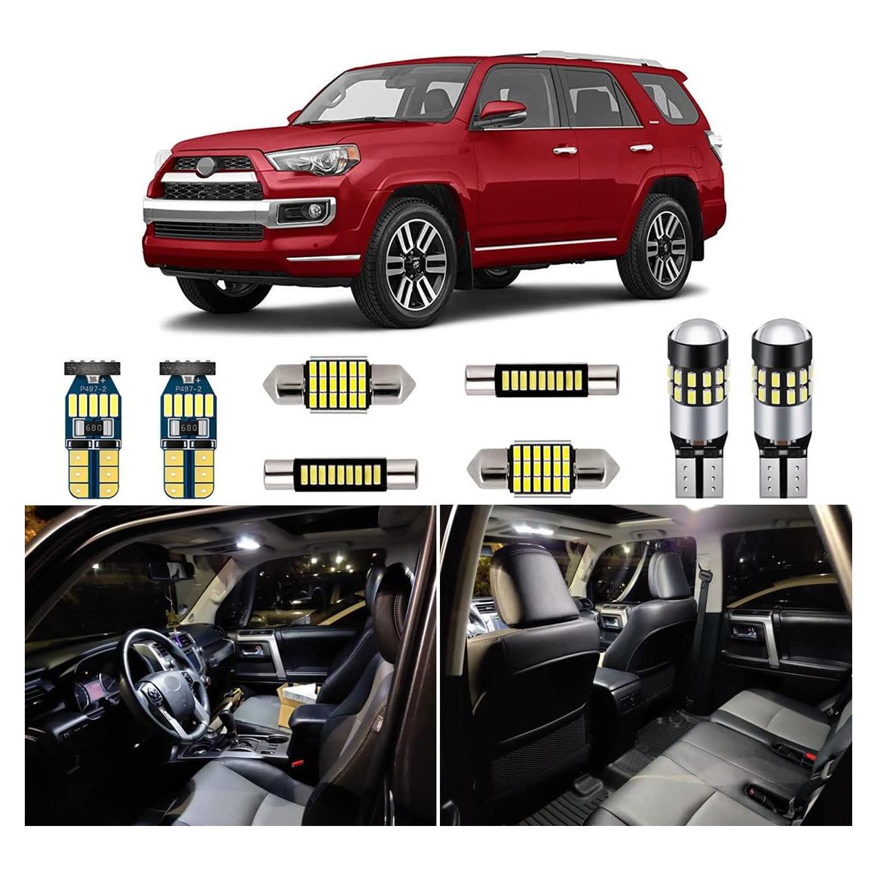 Kit 16 Bombillas LED Interiores Toyota 4Runner 2010-2022