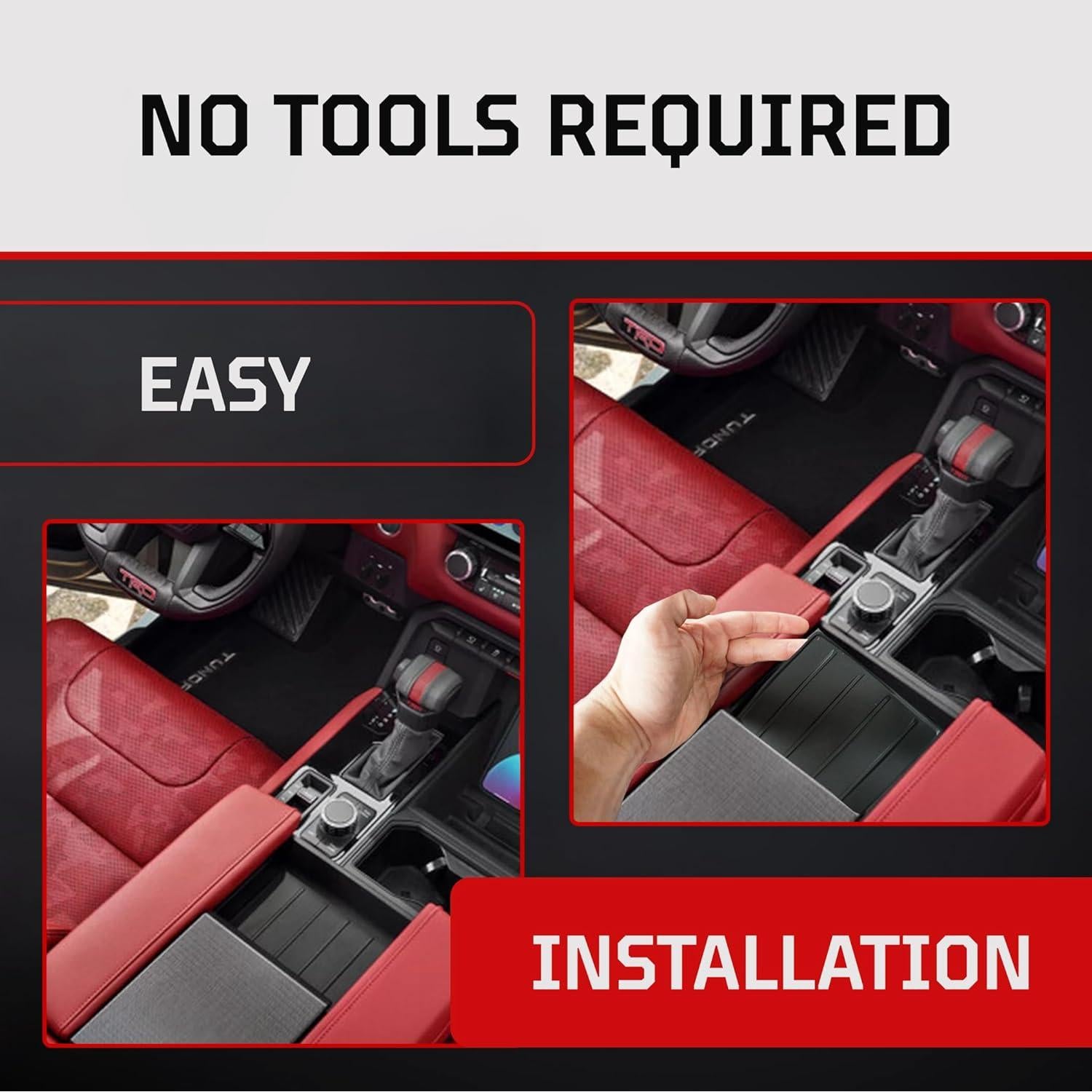 Bandeja de Consola Central AJT DESIGN para Toyota Tundra 2022+