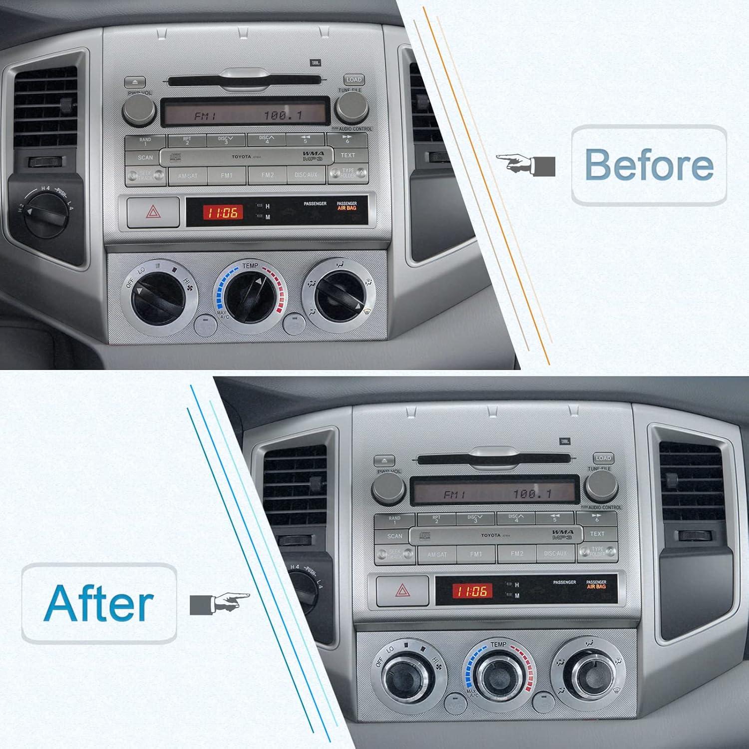 Perillas de Control HVAC JDMCAR para Toyota Tacoma 2005-2015