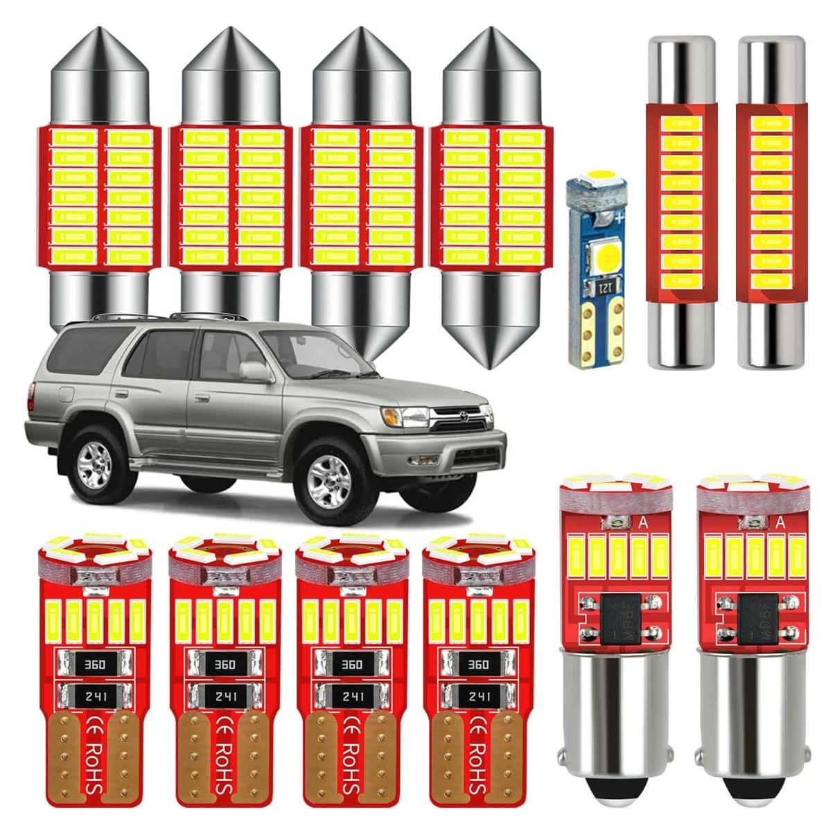 Kit de Luz LED Interior DODOFUN para Toyota 4Runner 1996-2002