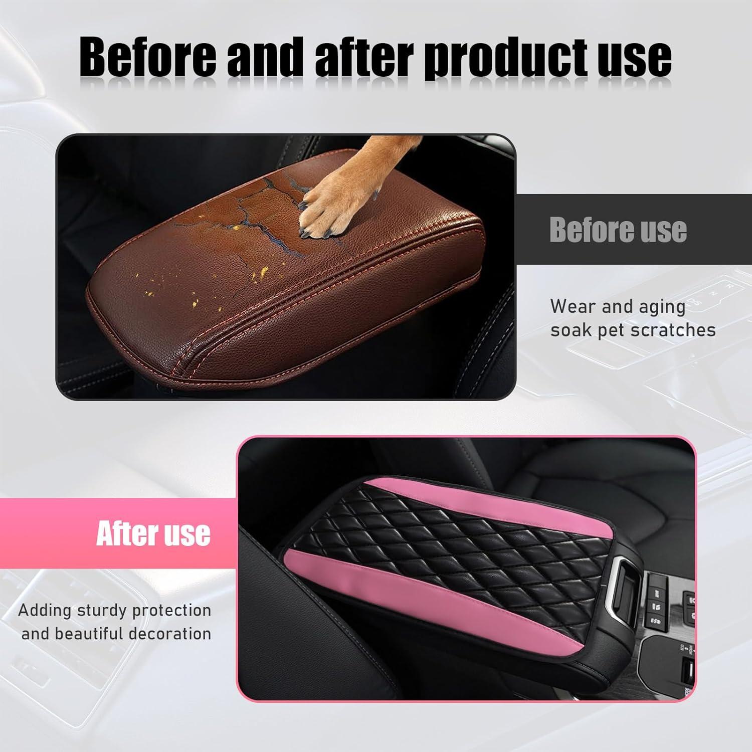 Almohadilla de Consola Central Ohleats Rosa 32x18 cm