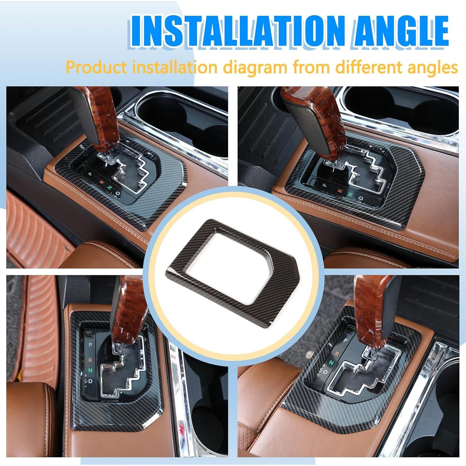 Marco de Panel de Cambio LLKUANG para Toyota Tundra 2014-2021