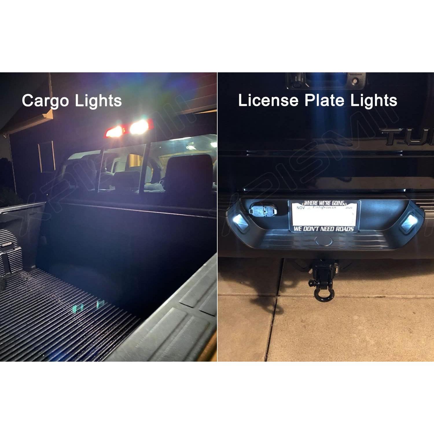 Kit de luces interiores LED Xpismii 6000K para Toyota Tundra 2000-2006