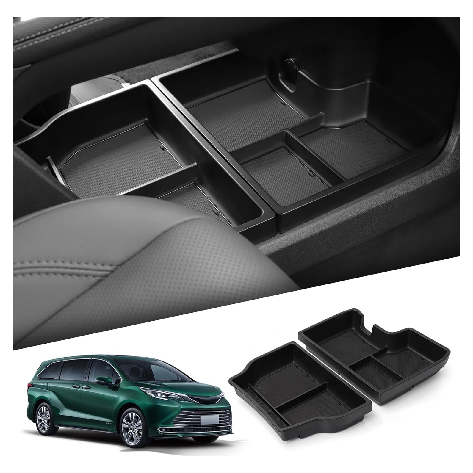 Organizador de Consola Central 2PCS smabee para Toyota Sienna 2021-2025
