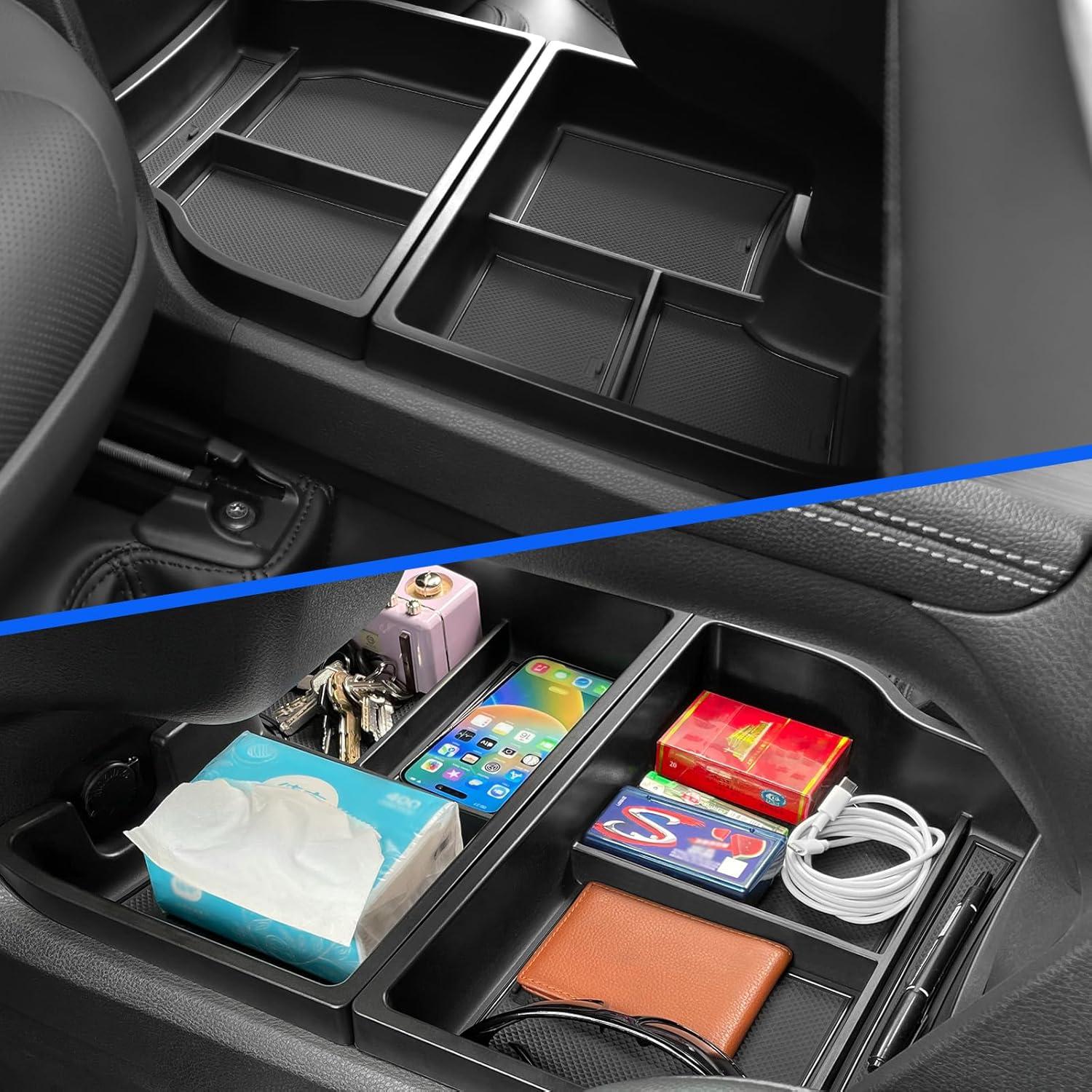 Organizador de Consola Central 2PCS smabee para Toyota Sienna 2021-2025