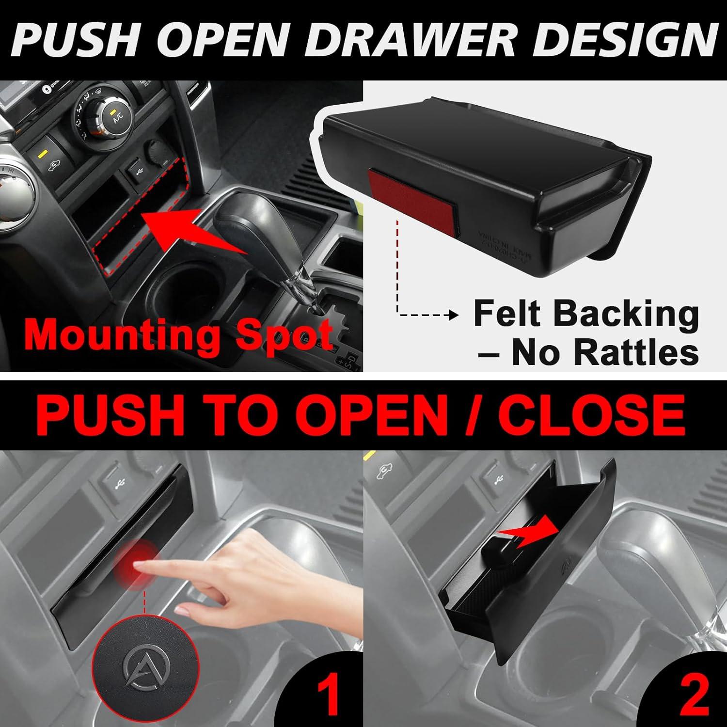 Cajón de Almacenamiento Muslogy para Toyota 4Runner 2014-2024