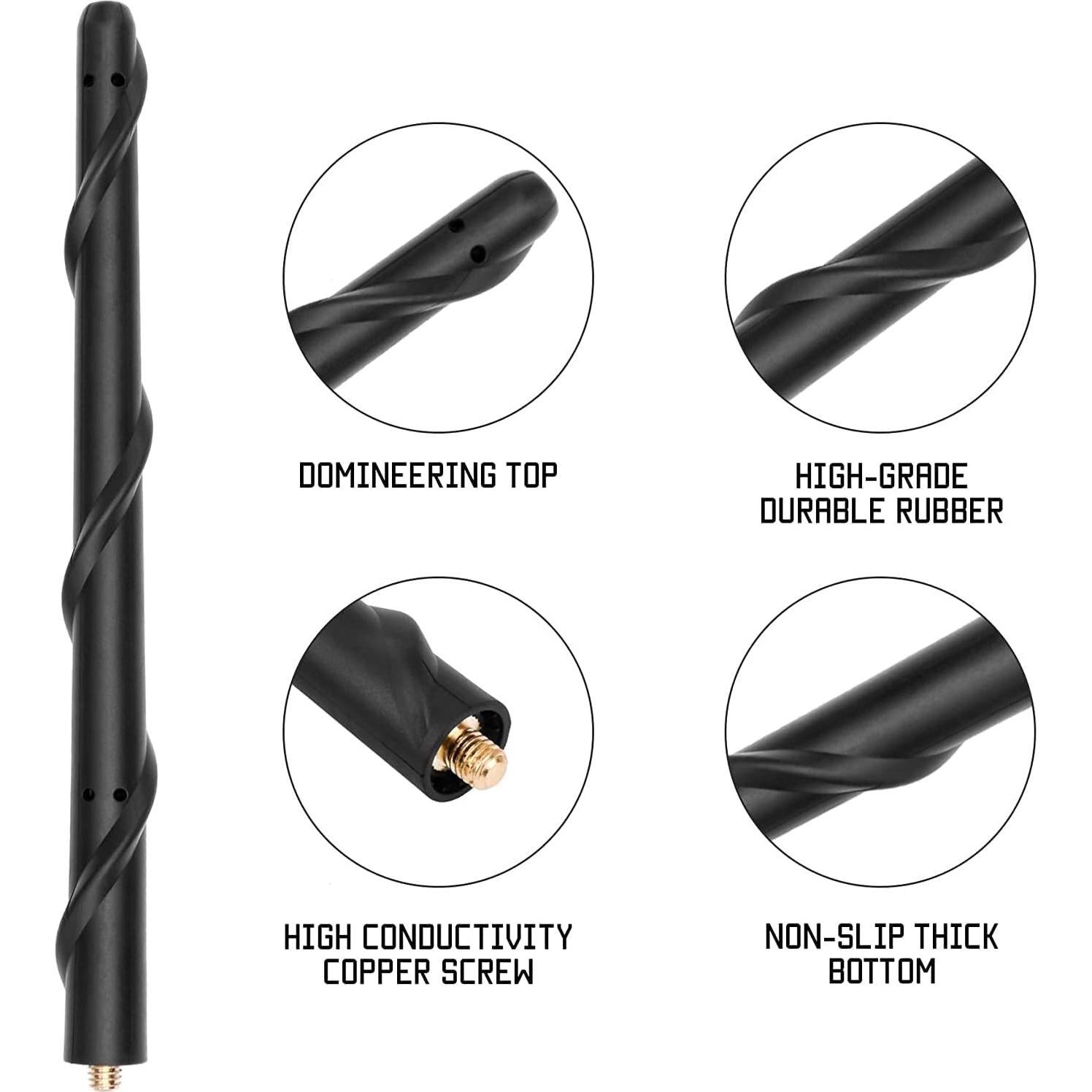 Antena BASIKER 7" para Toyota Tundra Tacoma FJ Cruiser