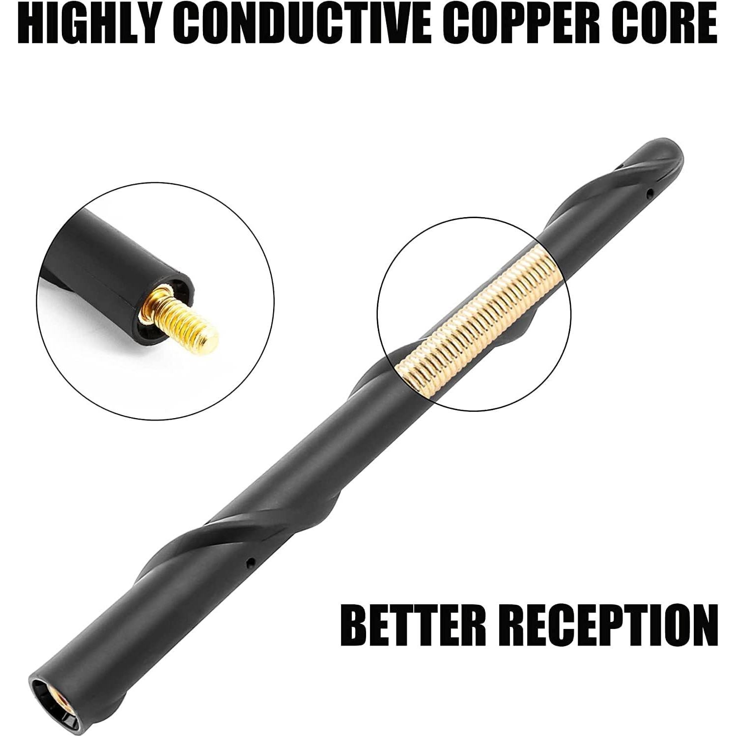 Antena BASIKER 7" para Toyota Tundra Tacoma FJ Cruiser