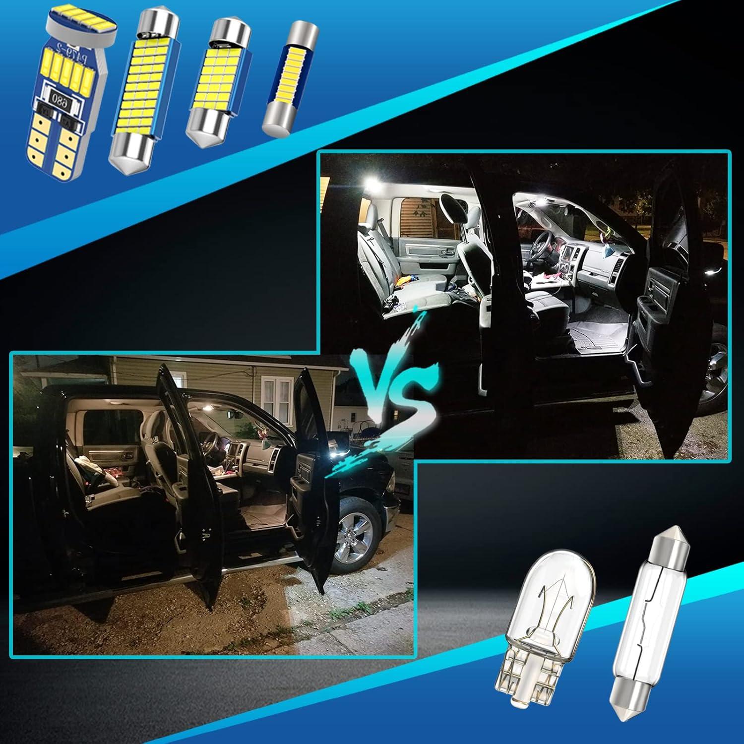 Kit de luces LED interior WEIMELTOY para Toyota Tacoma 2005-2021