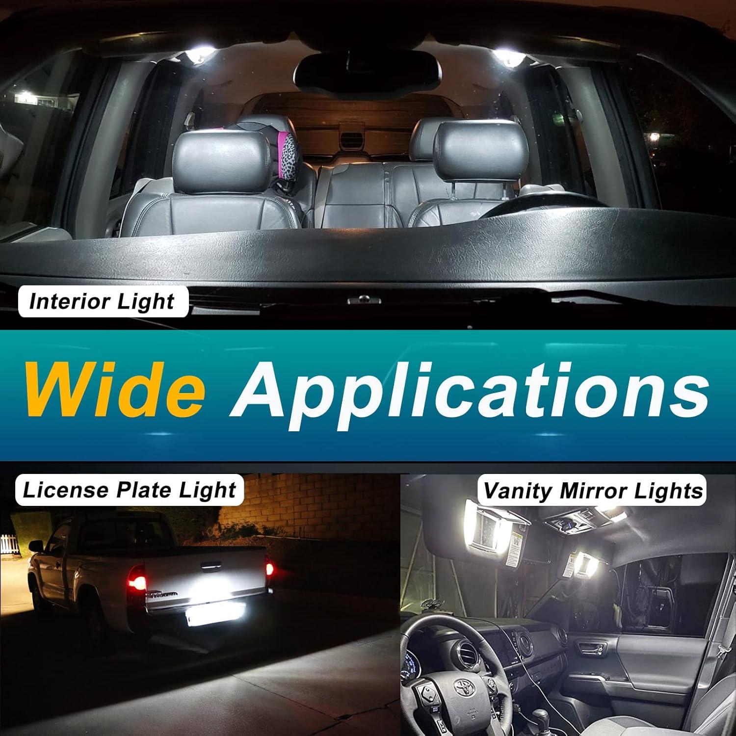 Kit de luces LED interior WEIMELTOY para Toyota Tacoma 2005-2021