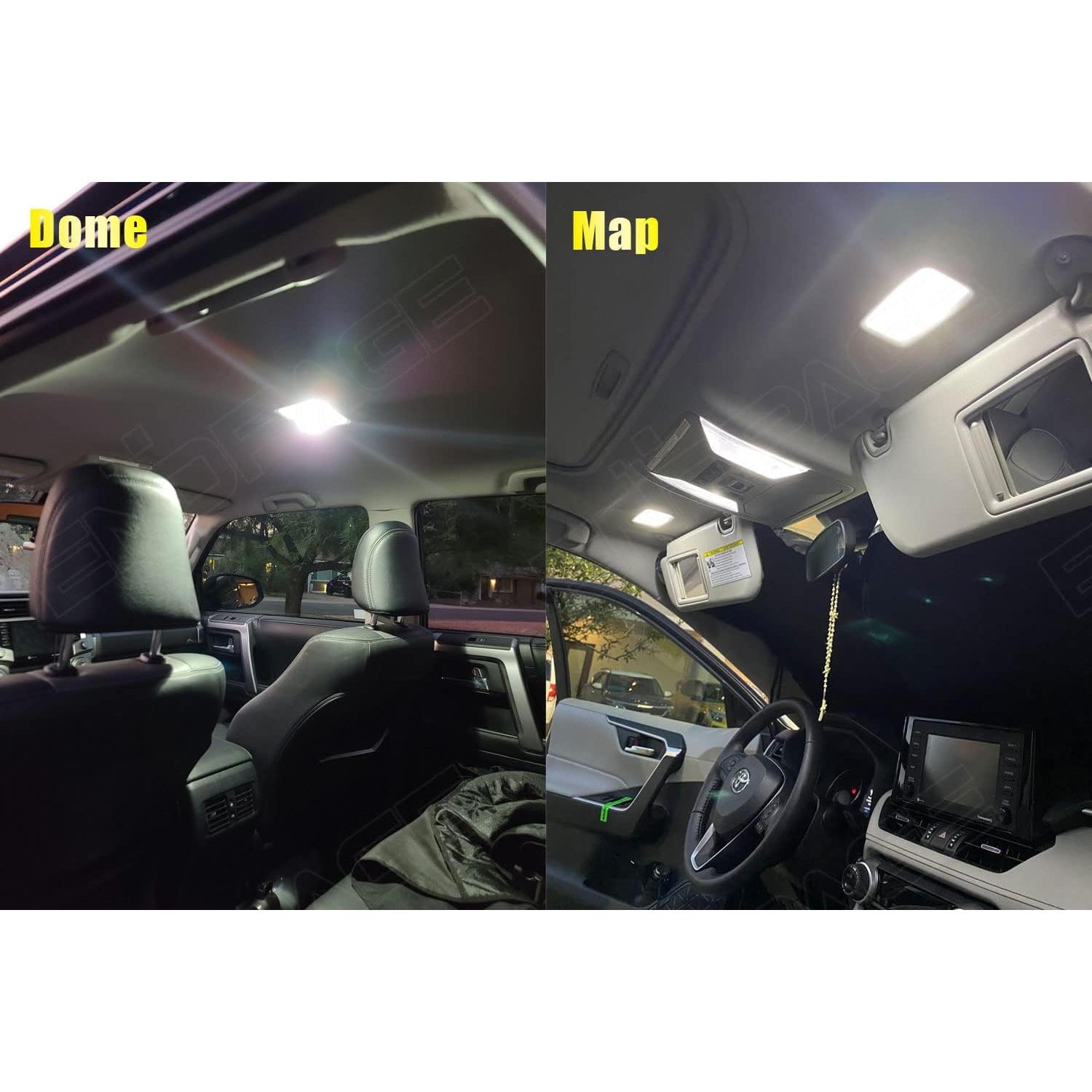 Kit de Luz Interior LED 8 Piezas Toyota RAV4 2006-2015 6000K